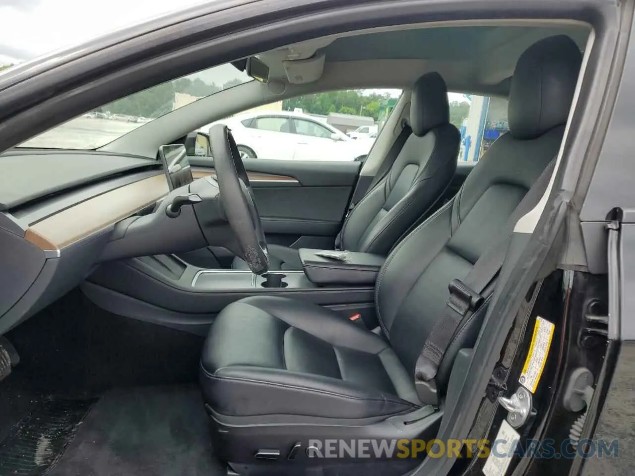 7 fotografías del automóvil dañado 5YJ3E1EA6PF437132 TESLA MODEL 3 2023