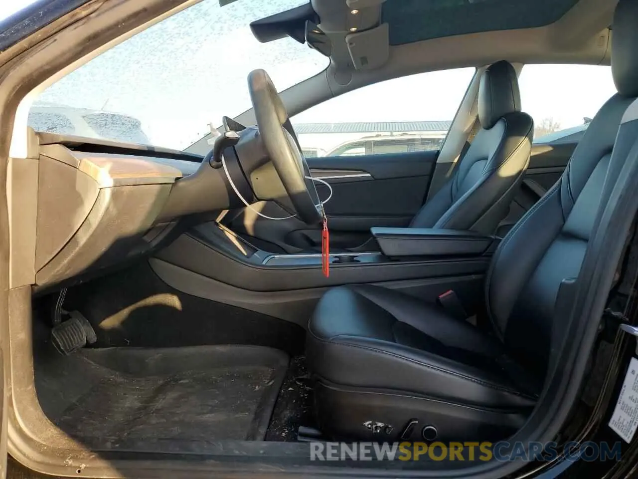 7 fotografías del automóvil dañado 5YJ3E1EA6PF437633 TESLA MODEL 3 2023