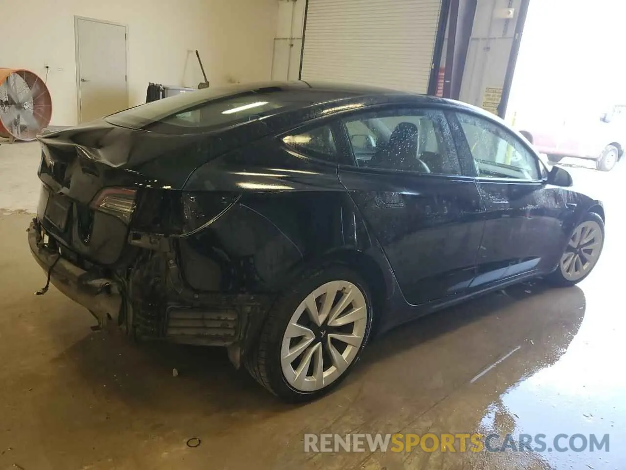 3 fotografías del automóvil dañado 5YJ3E1EA6PF439351 TESLA MODEL 3 2023