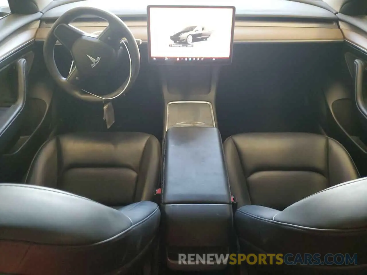 8 fotografías del automóvil dañado 5YJ3E1EA6PF439351 TESLA MODEL 3 2023