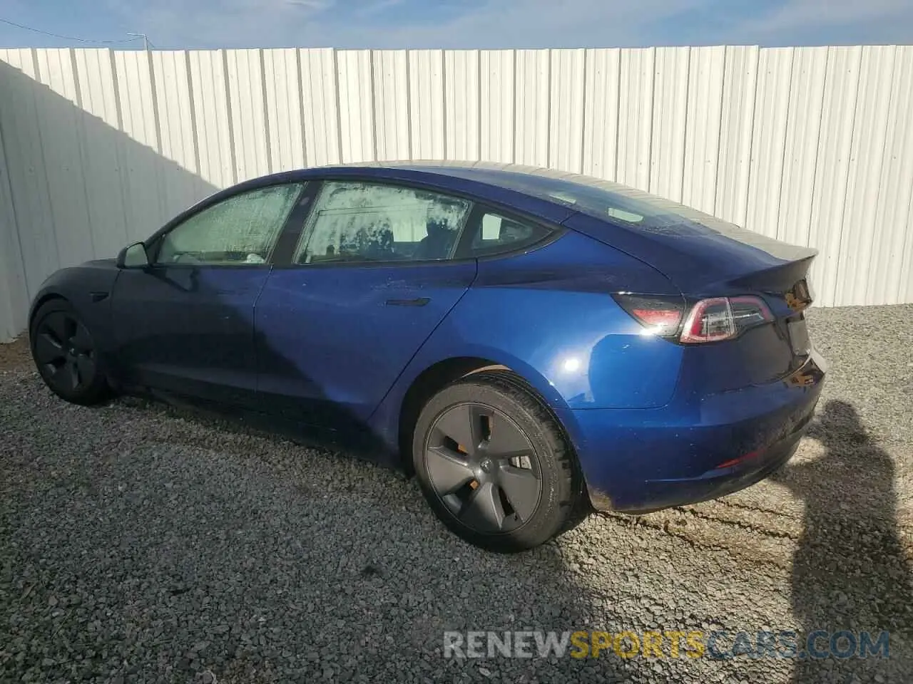 2 fotografías del automóvil dañado 5YJ3E1EA6PF450012 TESLA MODEL 3 2023