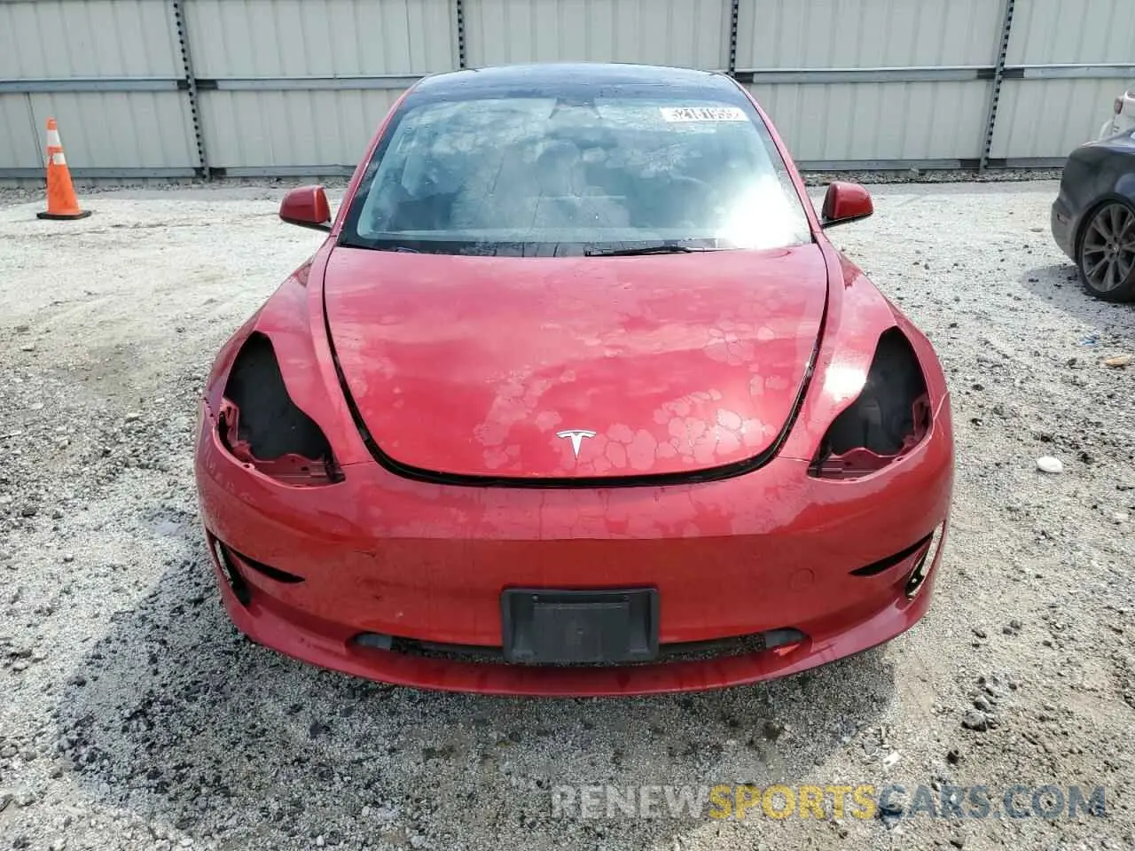 5 fotografías del automóvil dañado 5YJ3E1EA6PF450186 TESLA MODEL 3 2023