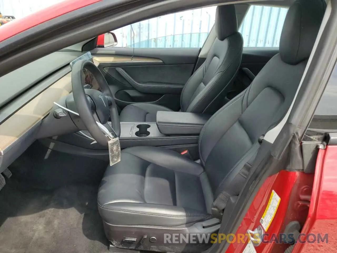 7 fotografías del automóvil dañado 5YJ3E1EA6PF450186 TESLA MODEL 3 2023