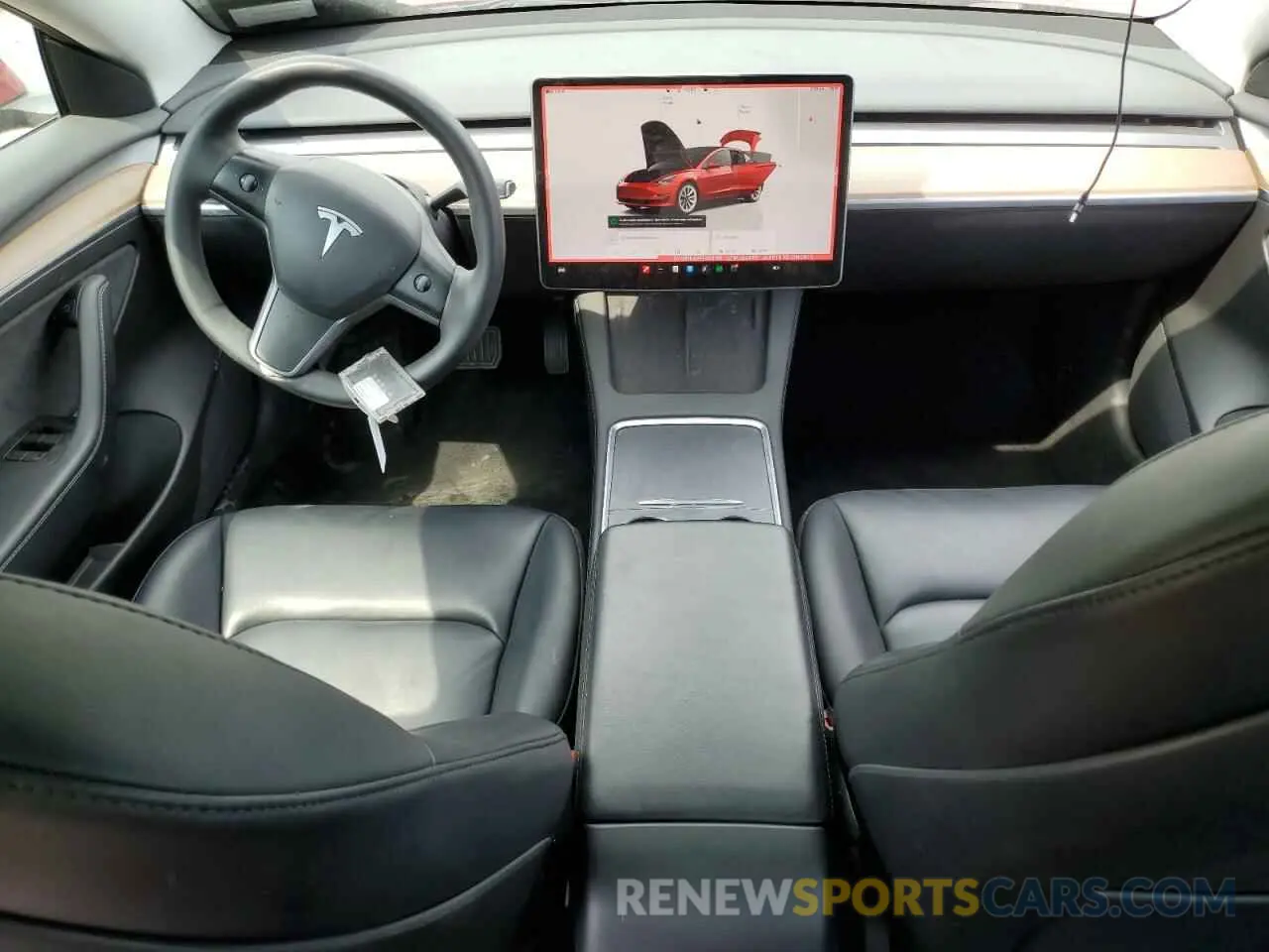8 fotografías del automóvil dañado 5YJ3E1EA6PF450186 TESLA MODEL 3 2023
