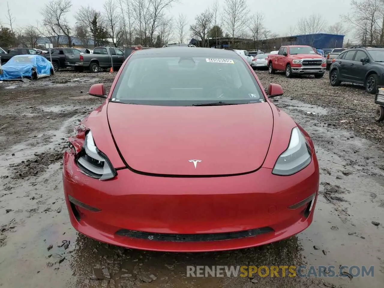 5 fotografías del automóvil dañado 5YJ3E1EA6PF451225 TESLA MODEL 3 2023