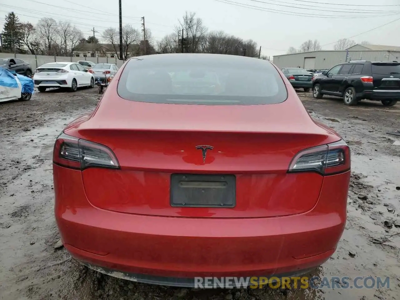 6 fotografías del automóvil dañado 5YJ3E1EA6PF451225 TESLA MODEL 3 2023