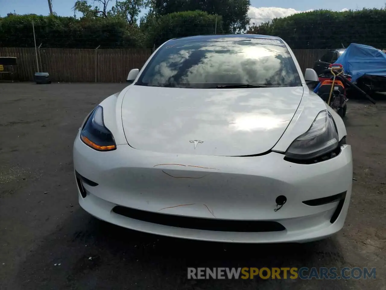 5 fotografías del automóvil dañado 5YJ3E1EA6PF451337 TESLA MODEL 3 2023