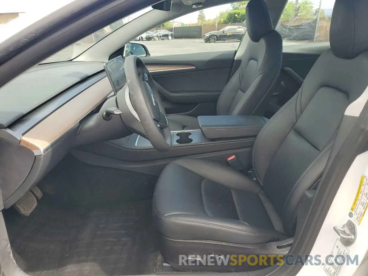 7 fotografías del automóvil dañado 5YJ3E1EA6PF451337 TESLA MODEL 3 2023
