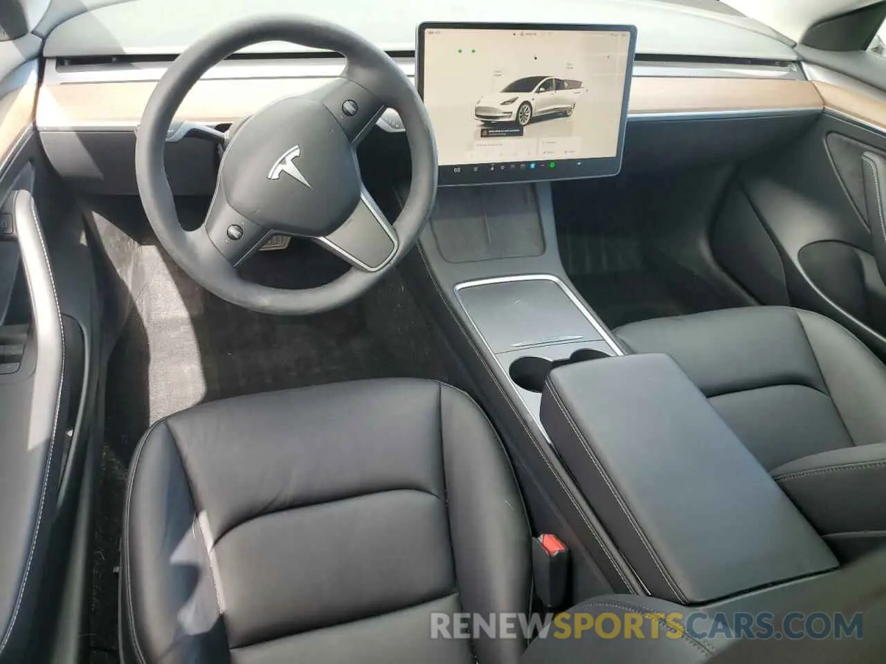 8 fotografías del automóvil dañado 5YJ3E1EA6PF451337 TESLA MODEL 3 2023