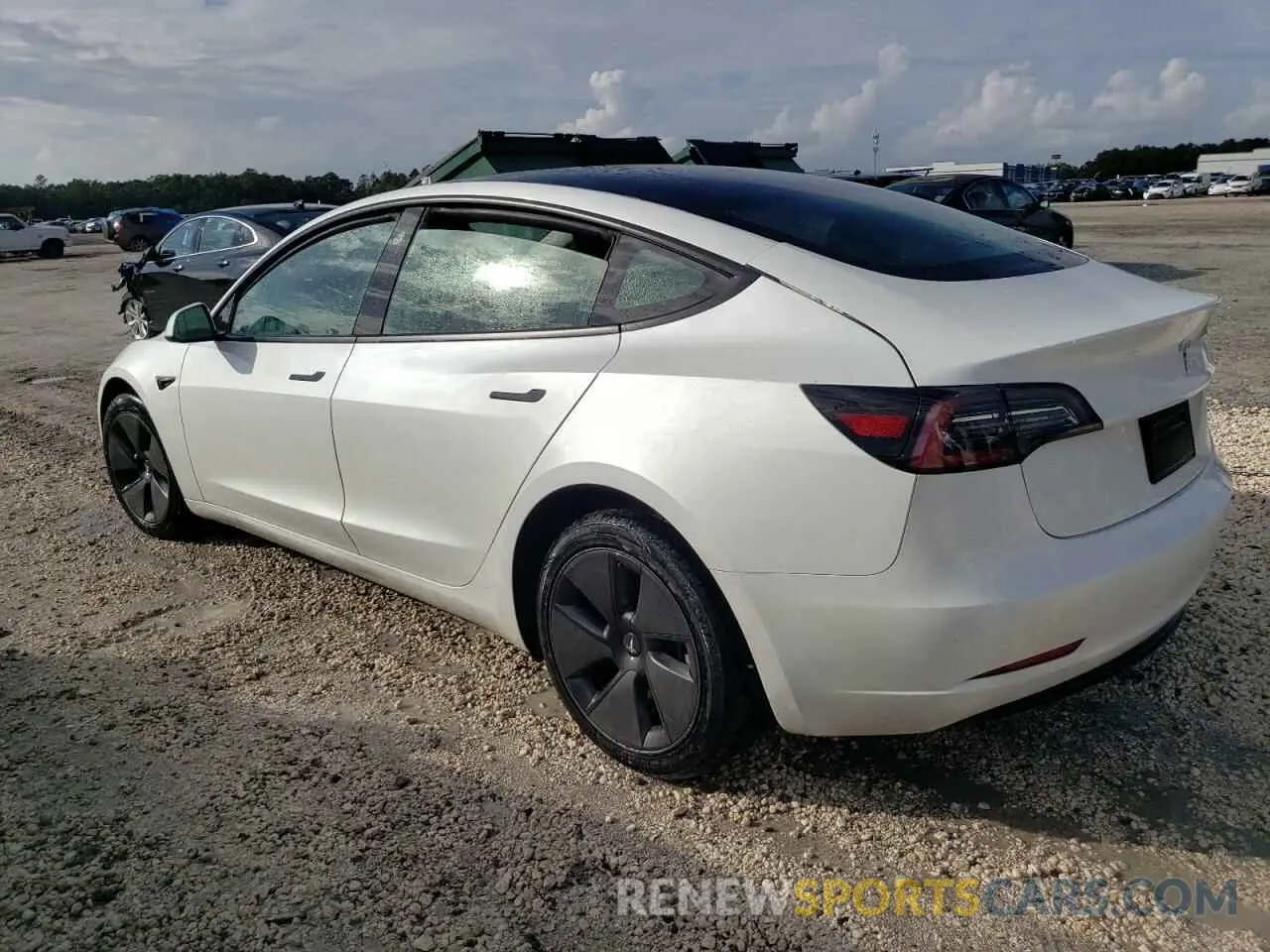 2 fotografías del automóvil dañado 5YJ3E1EA6PF451418 TESLA MODEL 3 2023