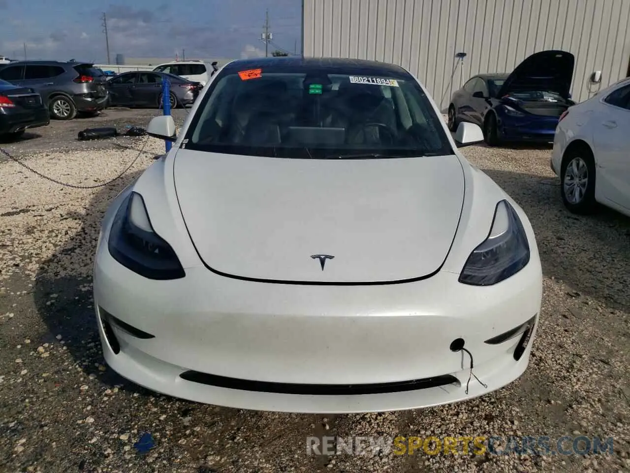 5 fotografías del automóvil dañado 5YJ3E1EA6PF451418 TESLA MODEL 3 2023