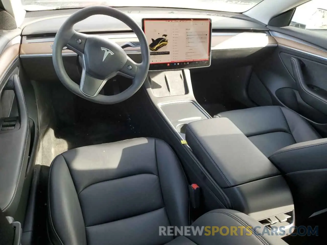 8 fotografías del automóvil dañado 5YJ3E1EA6PF452973 TESLA MODEL 3 2023
