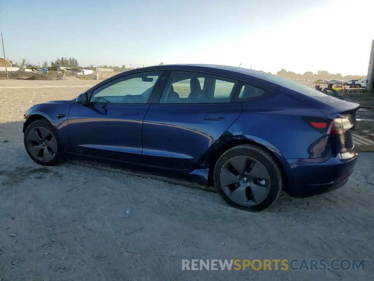 2 fotografías del automóvil dañado 5YJ3E1EA6PF457672 TESLA MODEL 3 2023