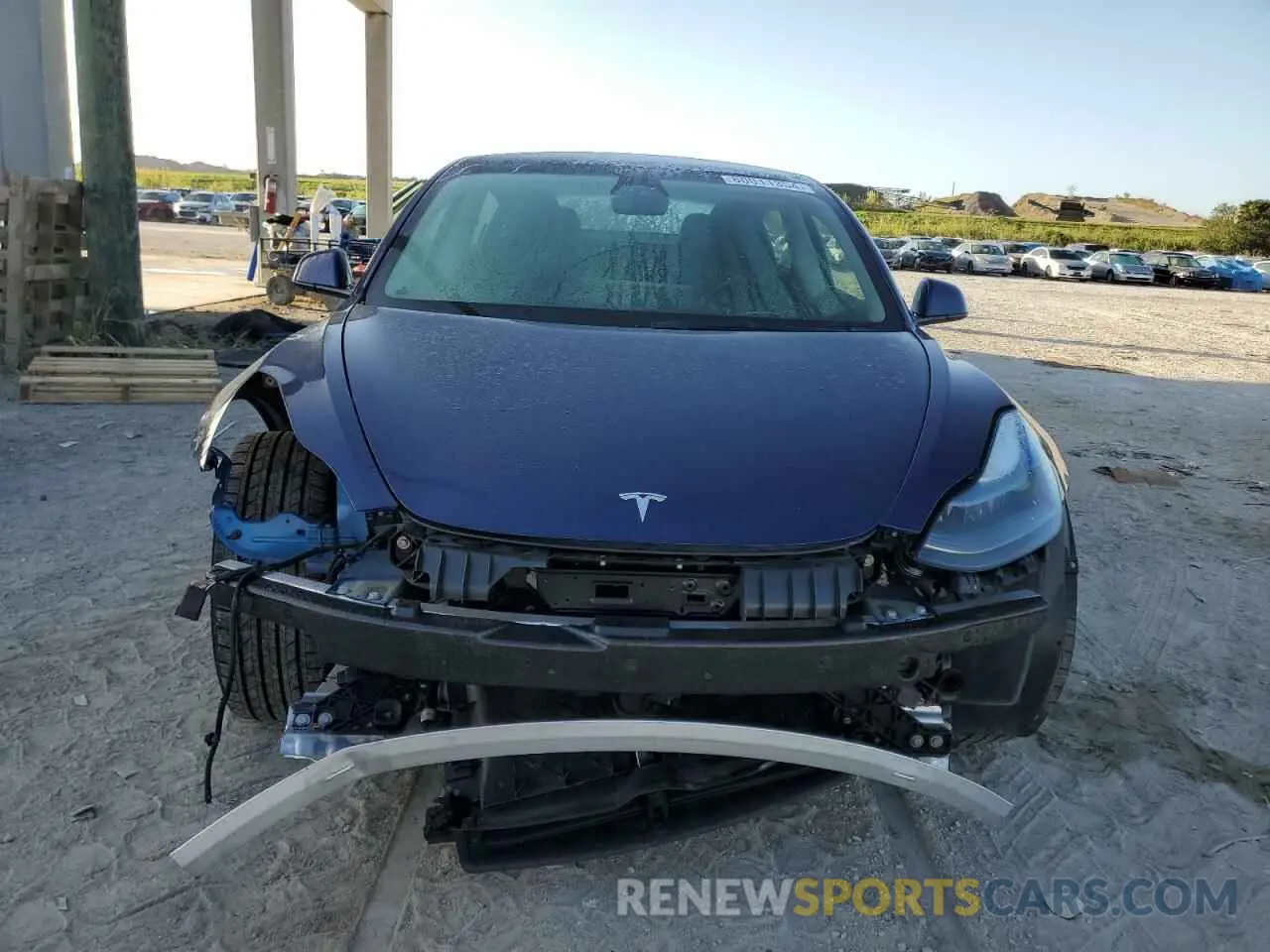 5 fotografías del automóvil dañado 5YJ3E1EA6PF457672 TESLA MODEL 3 2023