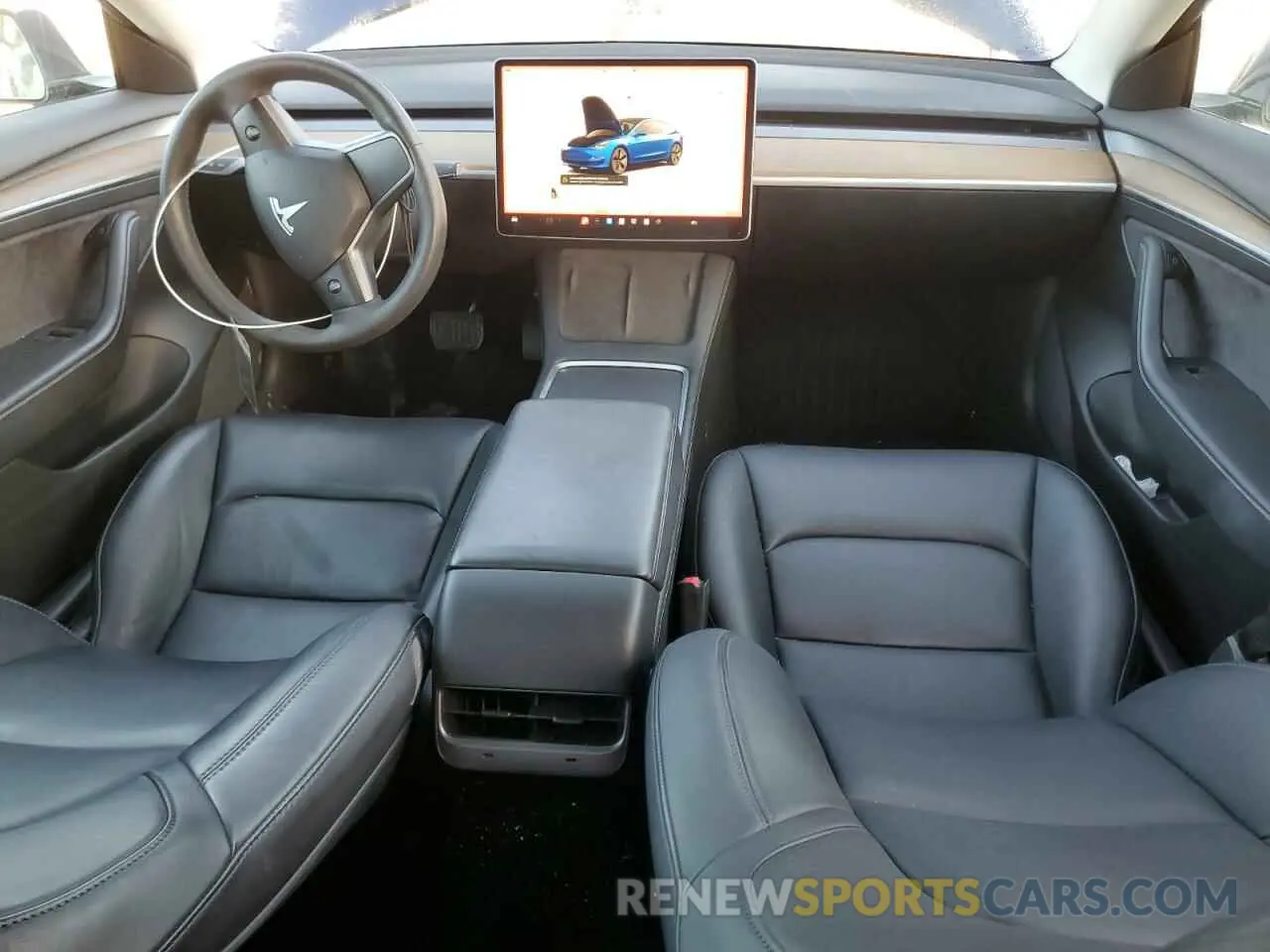 8 fotografías del automóvil dañado 5YJ3E1EA6PF457672 TESLA MODEL 3 2023