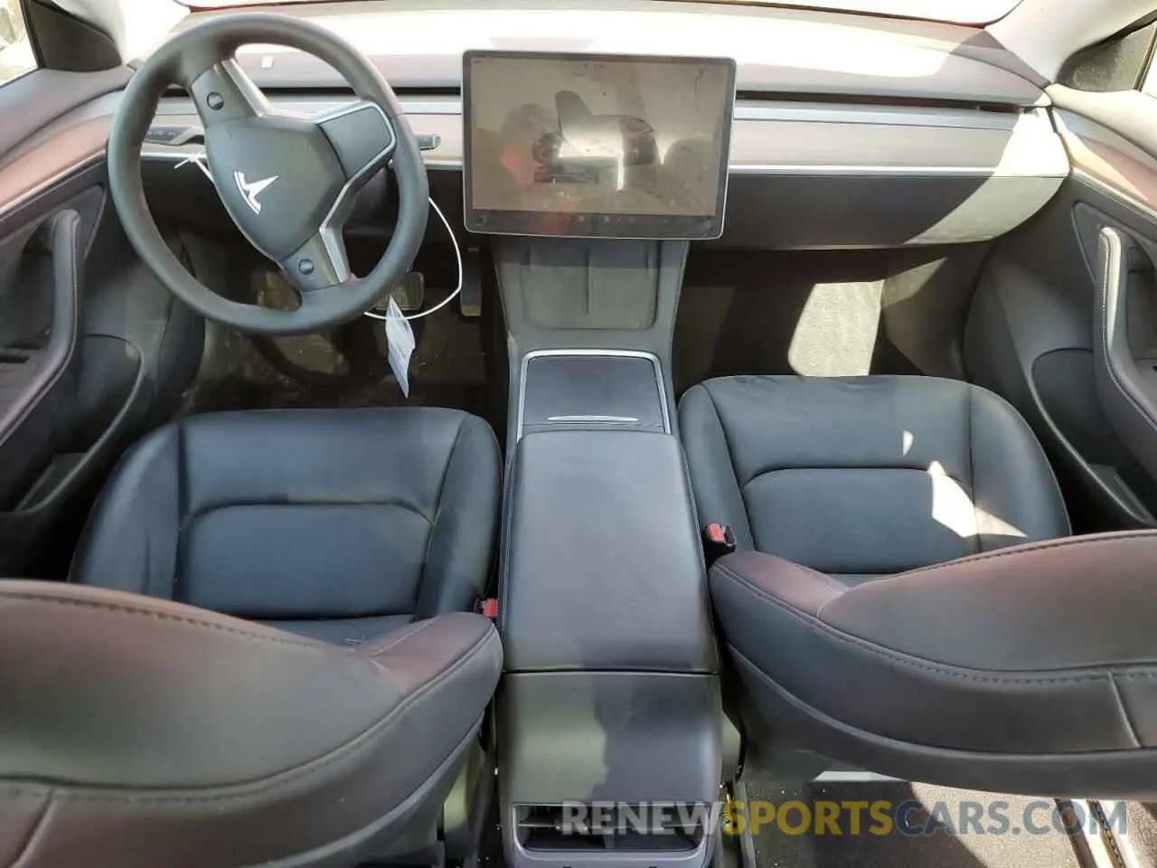 8 fotografías del automóvil dañado 5YJ3E1EA6PF460491 TESLA MODEL 3 2023