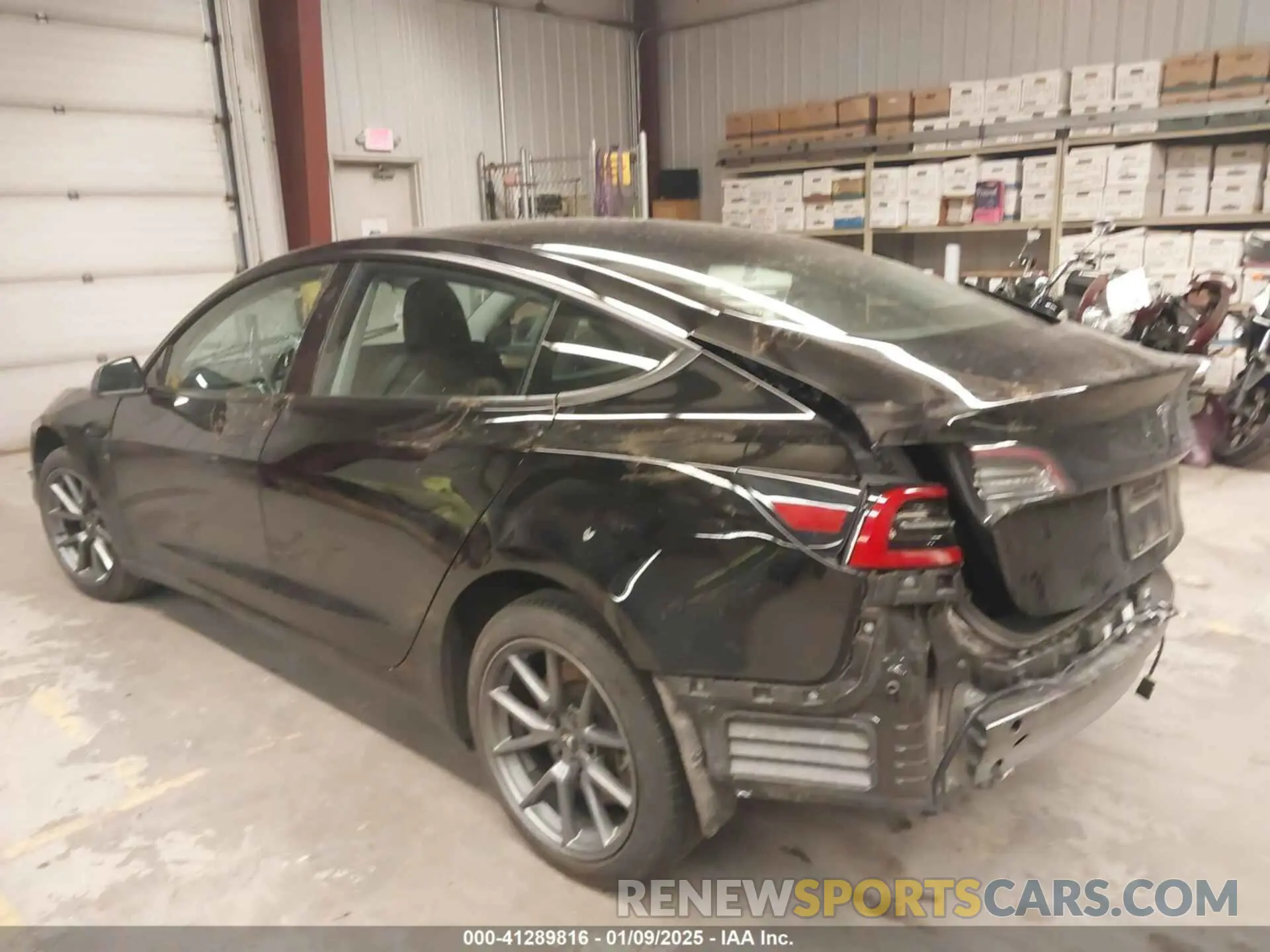 3 fotografías del automóvil dañado 5YJ3E1EA6PF486766 TESLA MODEL 3 2023