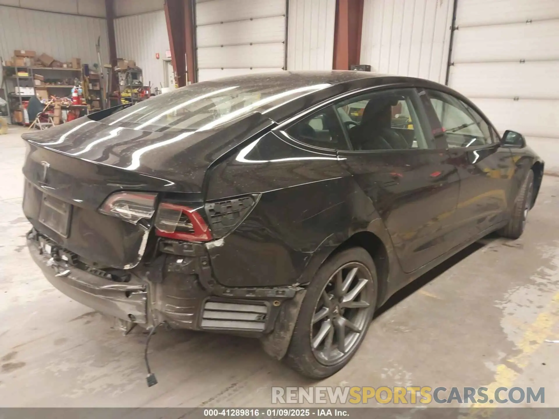 4 fotografías del automóvil dañado 5YJ3E1EA6PF486766 TESLA MODEL 3 2023