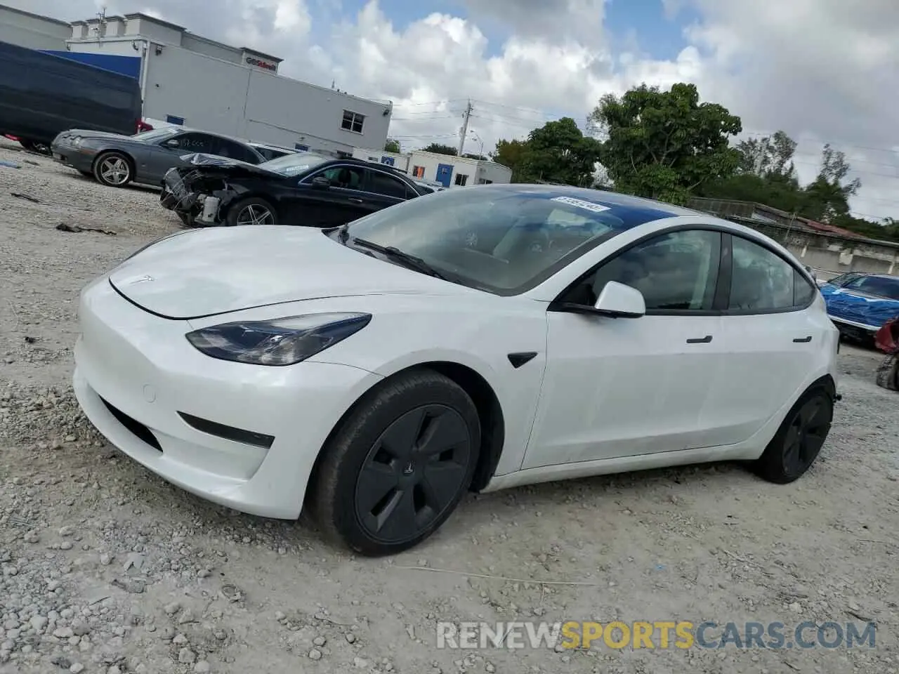 1 fotografías del automóvil dañado 5YJ3E1EA6PF487139 TESLA MODEL 3 2023