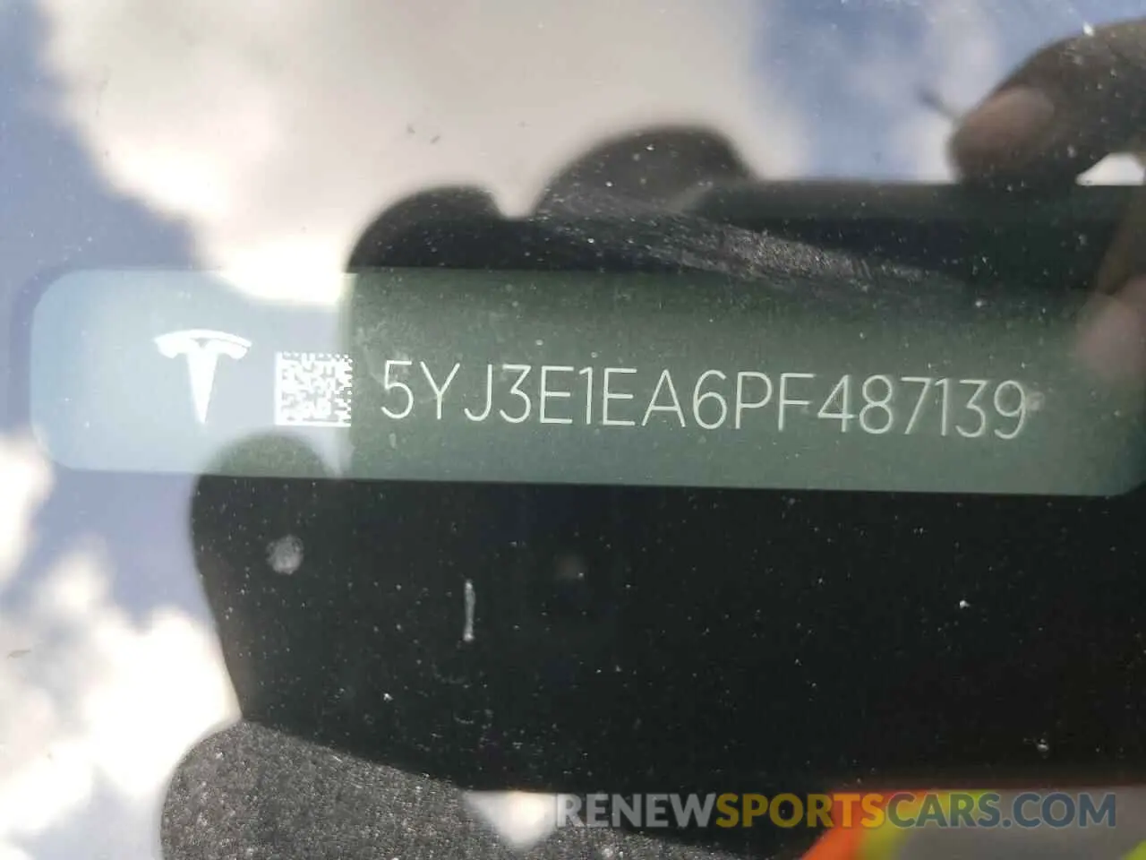 13 fotografías del automóvil dañado 5YJ3E1EA6PF487139 TESLA MODEL 3 2023