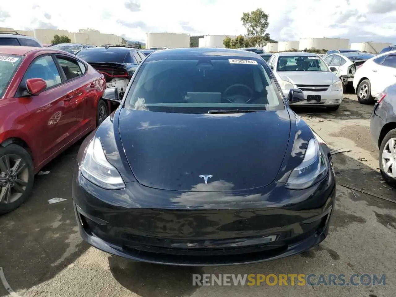 5 fotografías del automóvil dañado 5YJ3E1EA6PF490431 TESLA MODEL 3 2023