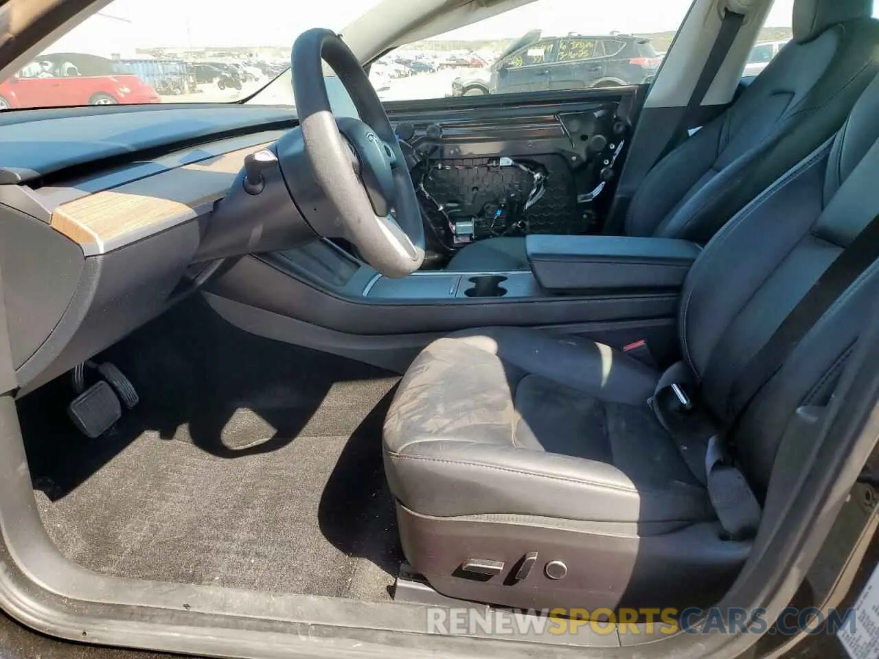7 fotografías del automóvil dañado 5YJ3E1EA6PF491739 TESLA MODEL 3 2023