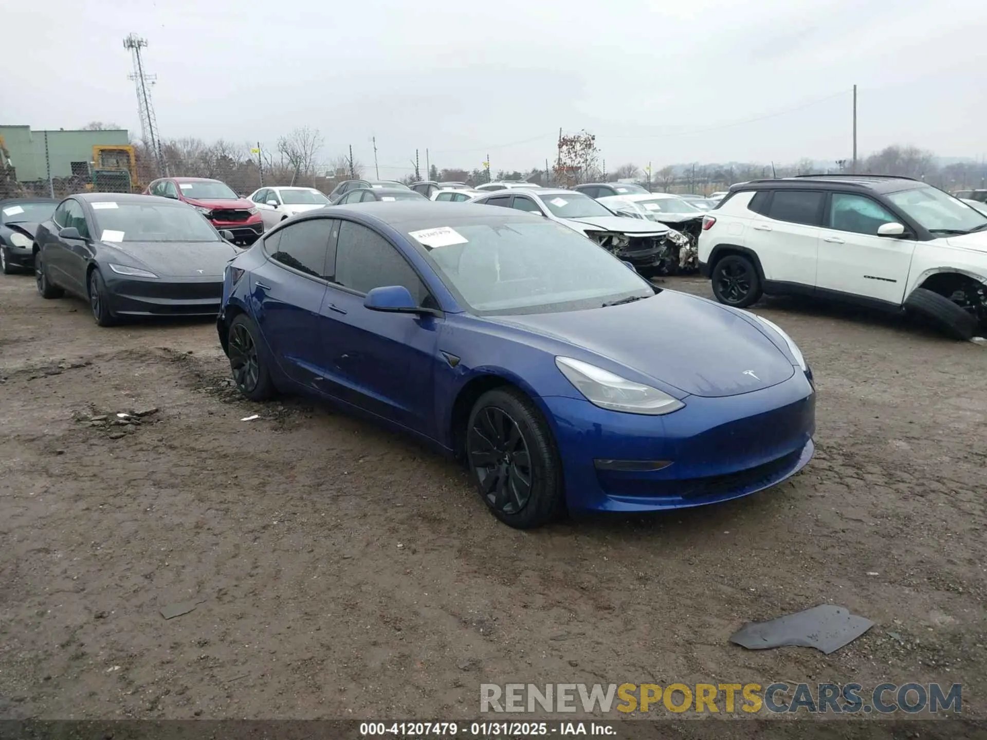 1 fotografías del automóvil dañado 5YJ3E1EA6PF503422 TESLA MODEL 3 2023
