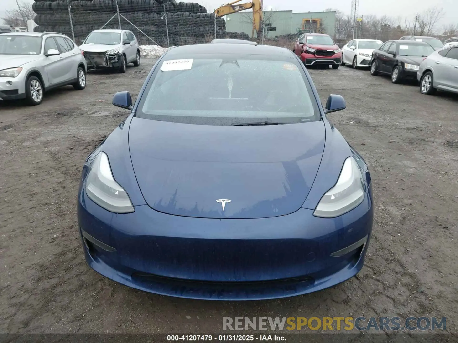 12 fotografías del automóvil dañado 5YJ3E1EA6PF503422 TESLA MODEL 3 2023