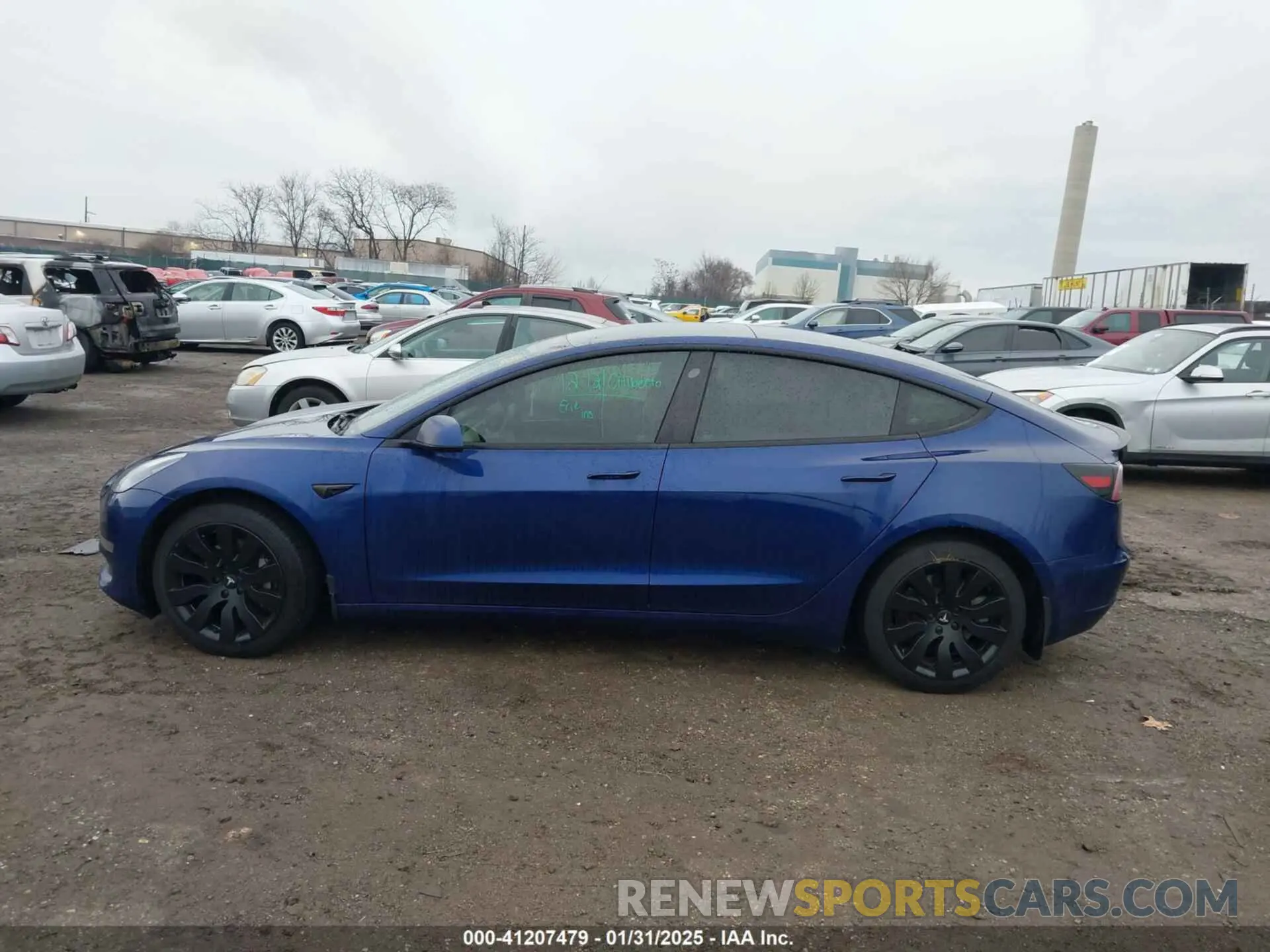 14 fotografías del automóvil dañado 5YJ3E1EA6PF503422 TESLA MODEL 3 2023