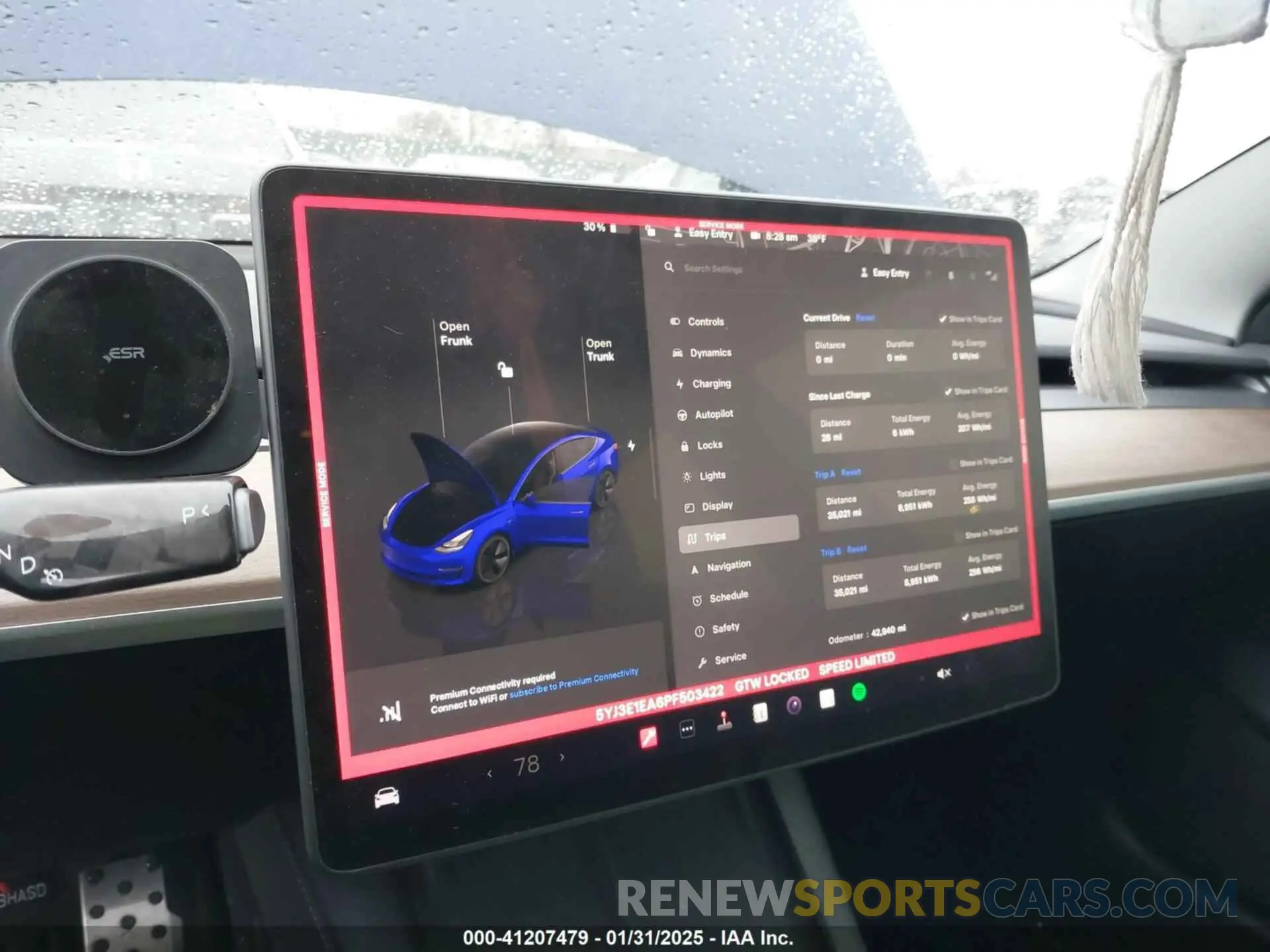 18 fotografías del automóvil dañado 5YJ3E1EA6PF503422 TESLA MODEL 3 2023