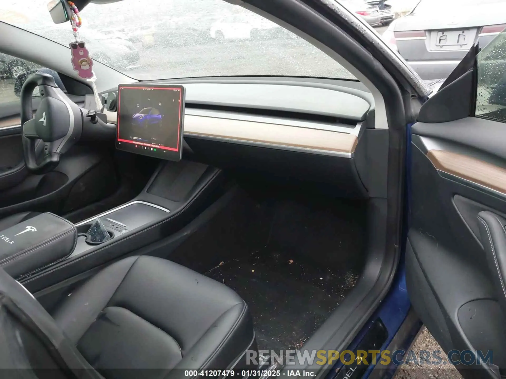 5 fotografías del automóvil dañado 5YJ3E1EA6PF503422 TESLA MODEL 3 2023