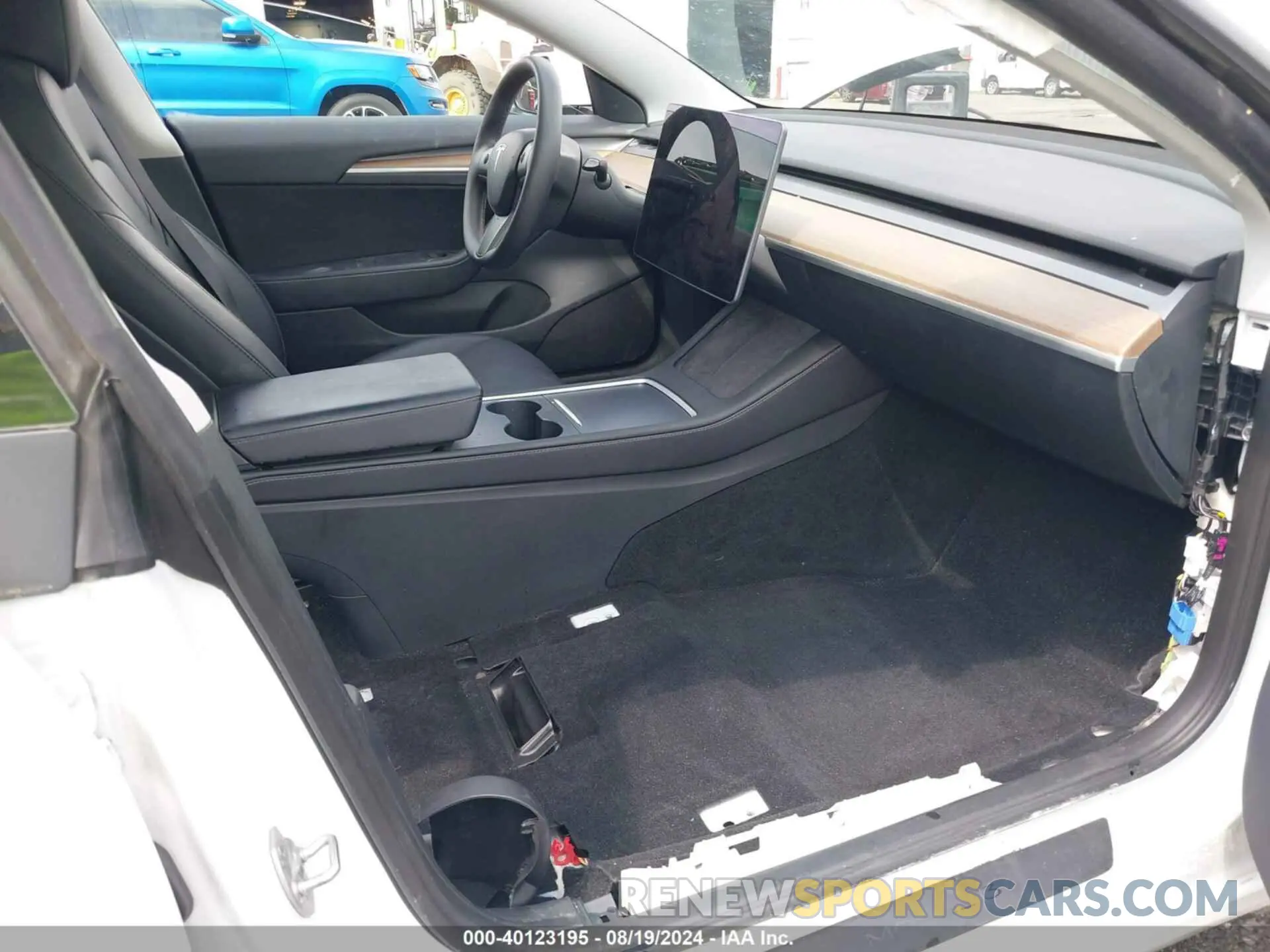 5 fotografías del automóvil dañado 5YJ3E1EA6PF509527 TESLA MODEL 3 2023