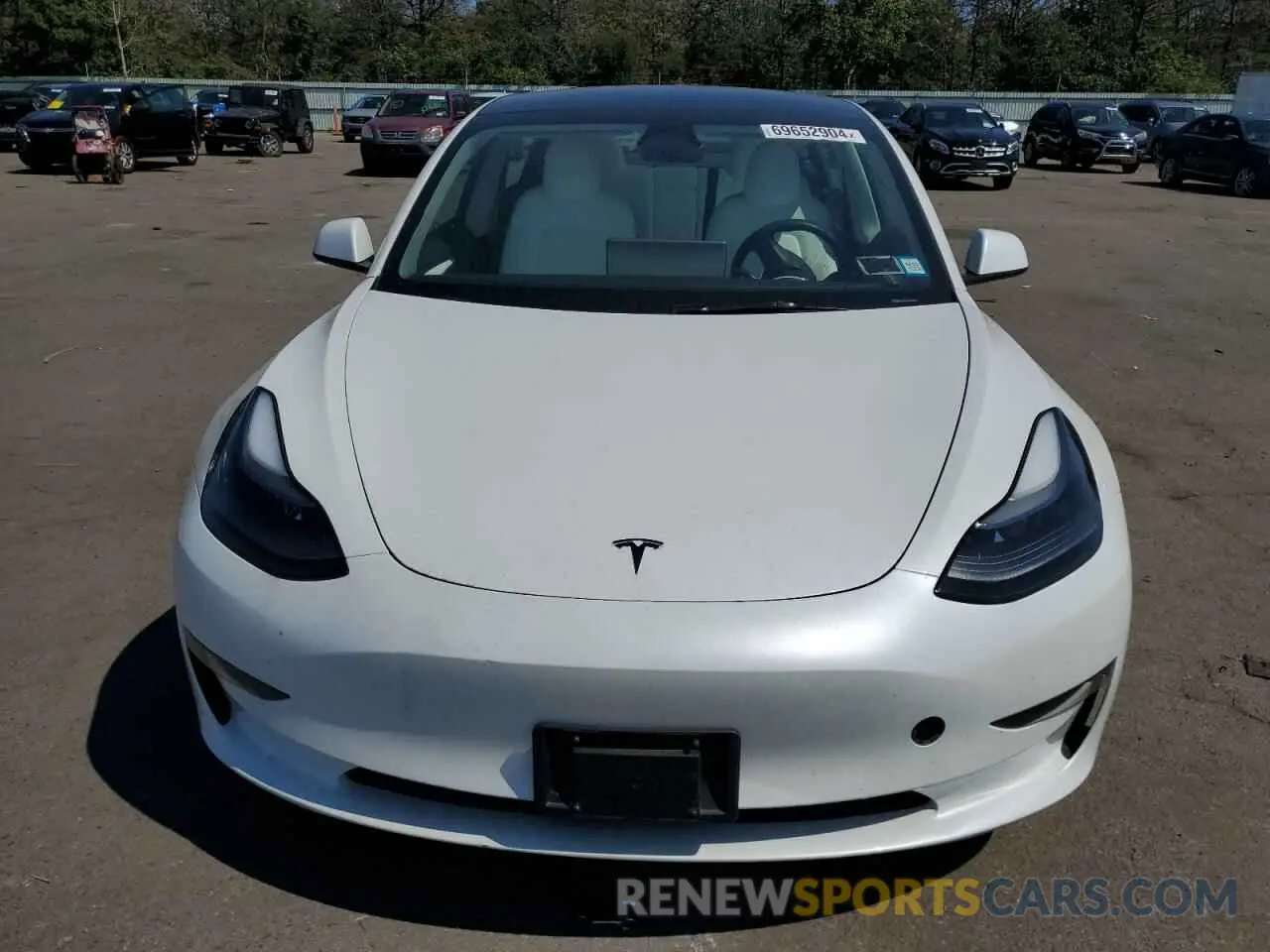 5 fotografías del automóvil dañado 5YJ3E1EA6PF540857 TESLA MODEL 3 2023
