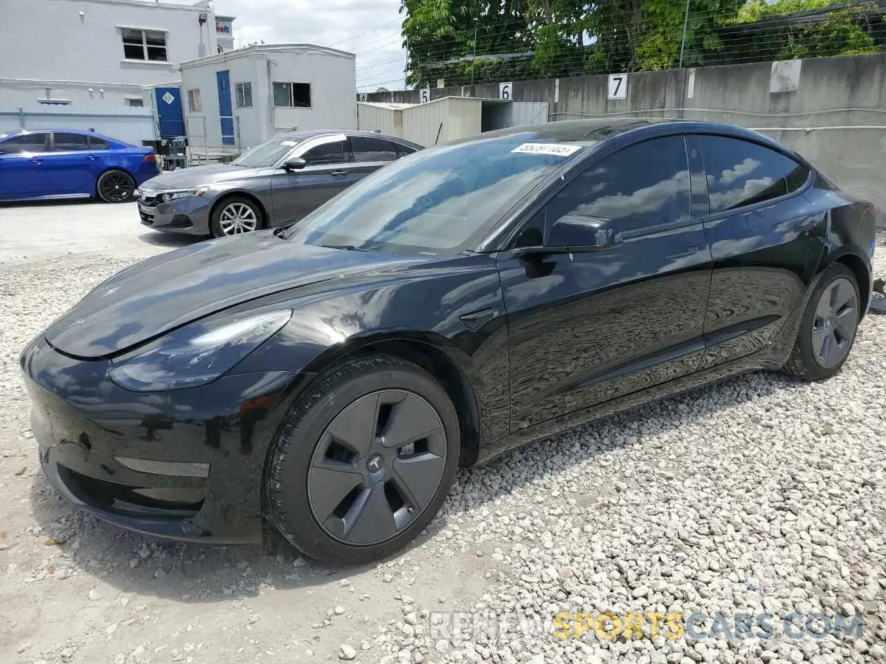 1 fotografías del automóvil dañado 5YJ3E1EA6PF546772 TESLA MODEL 3 2023