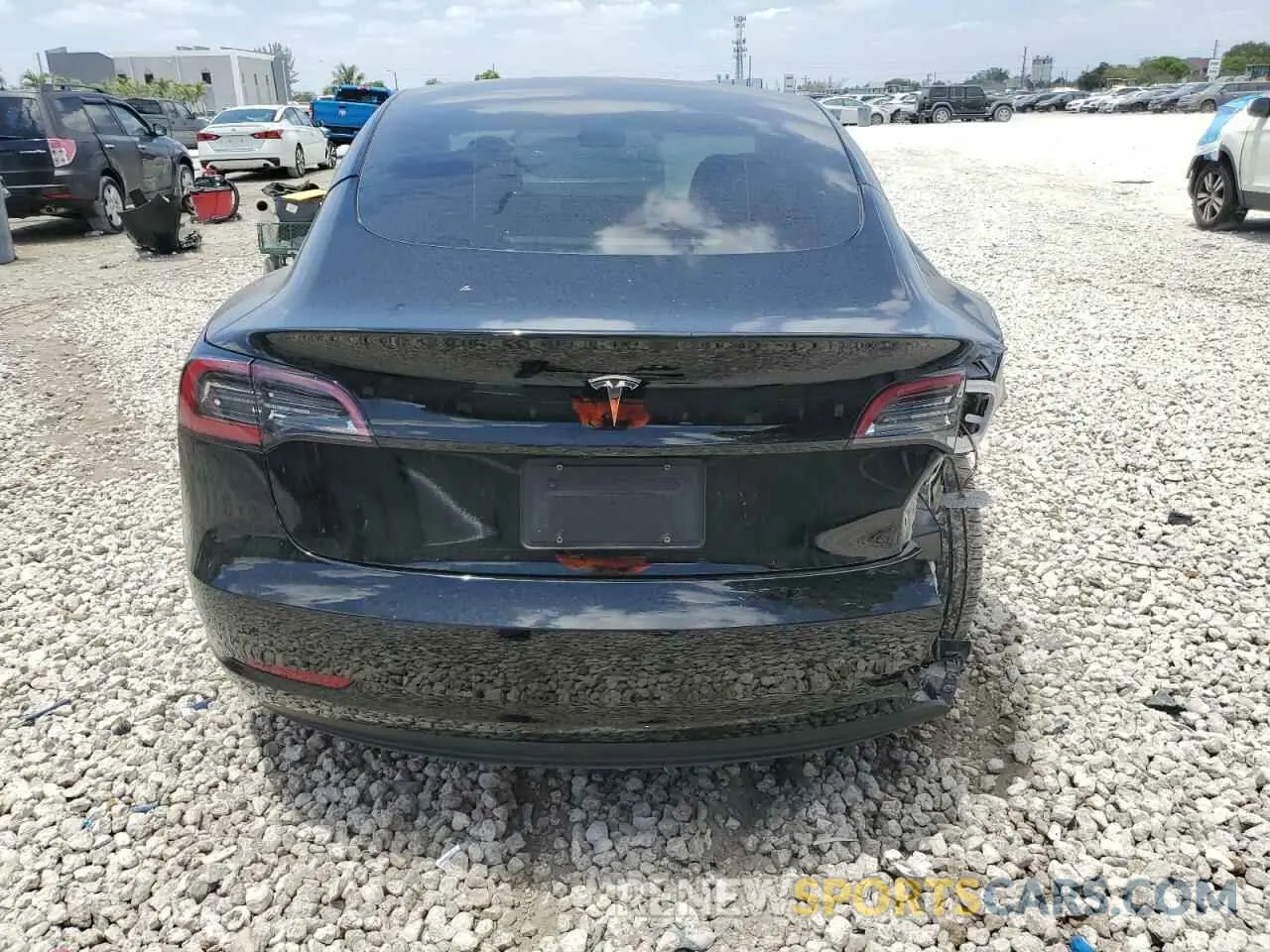 6 fotografías del automóvil dañado 5YJ3E1EA6PF546772 TESLA MODEL 3 2023