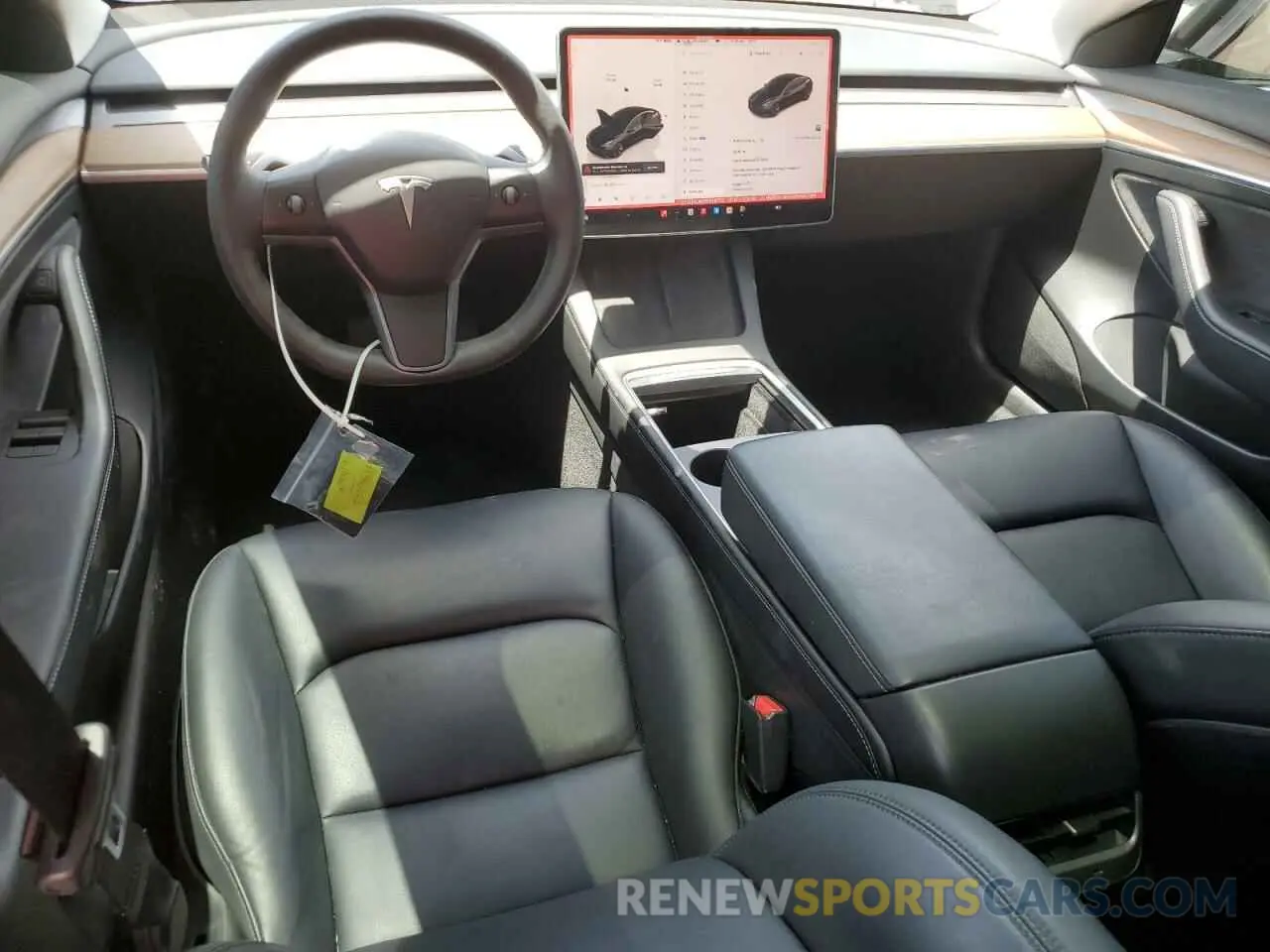 8 fotografías del automóvil dañado 5YJ3E1EA6PF546772 TESLA MODEL 3 2023
