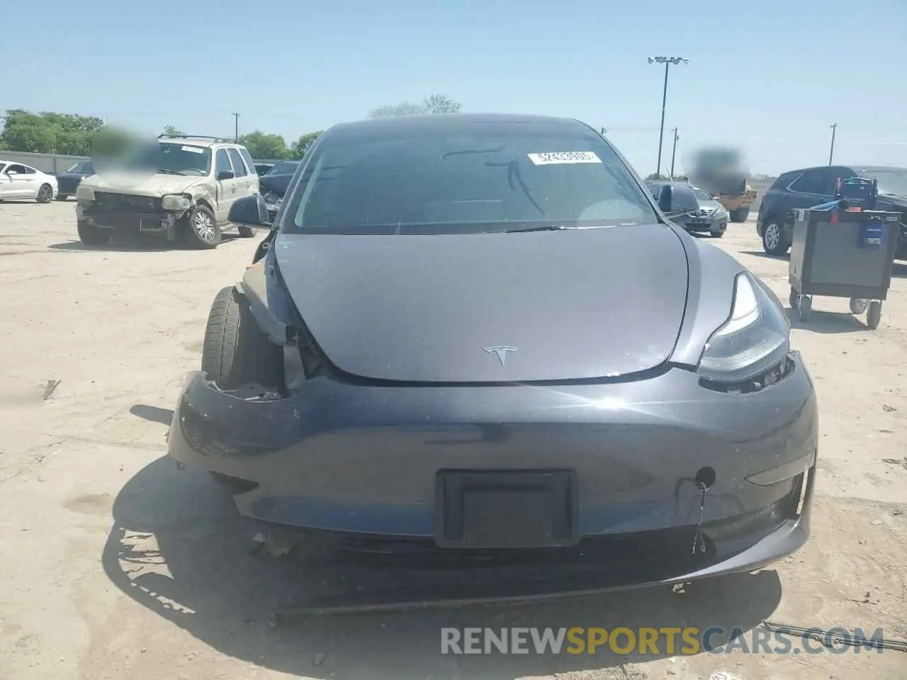 5 fotografías del automóvil dañado 5YJ3E1EA6PF550062 TESLA MODEL 3 2023