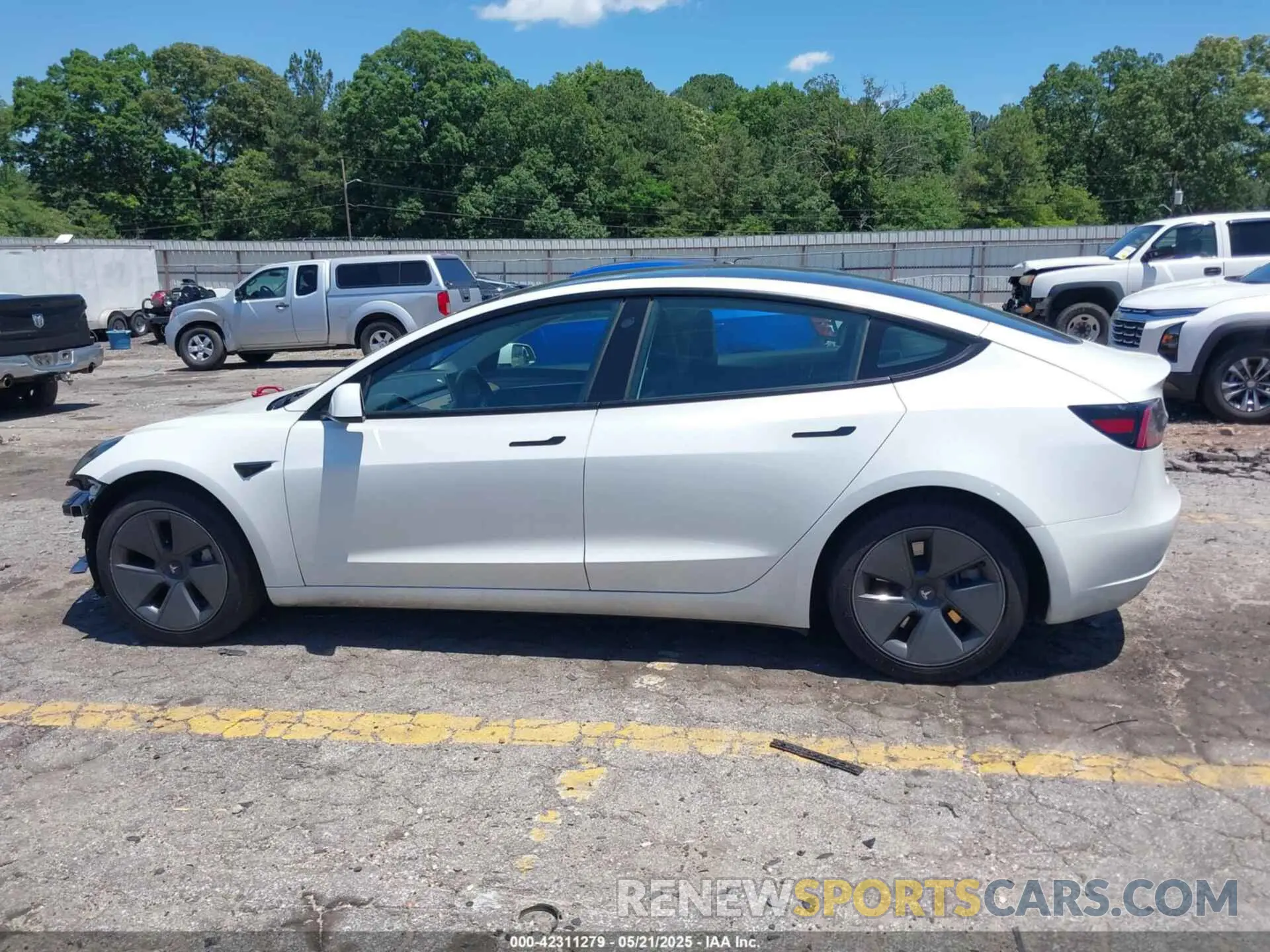 14 fotografías del automóvil dañado 5YJ3E1EA6PF550594 TESLA MODEL 3 2023