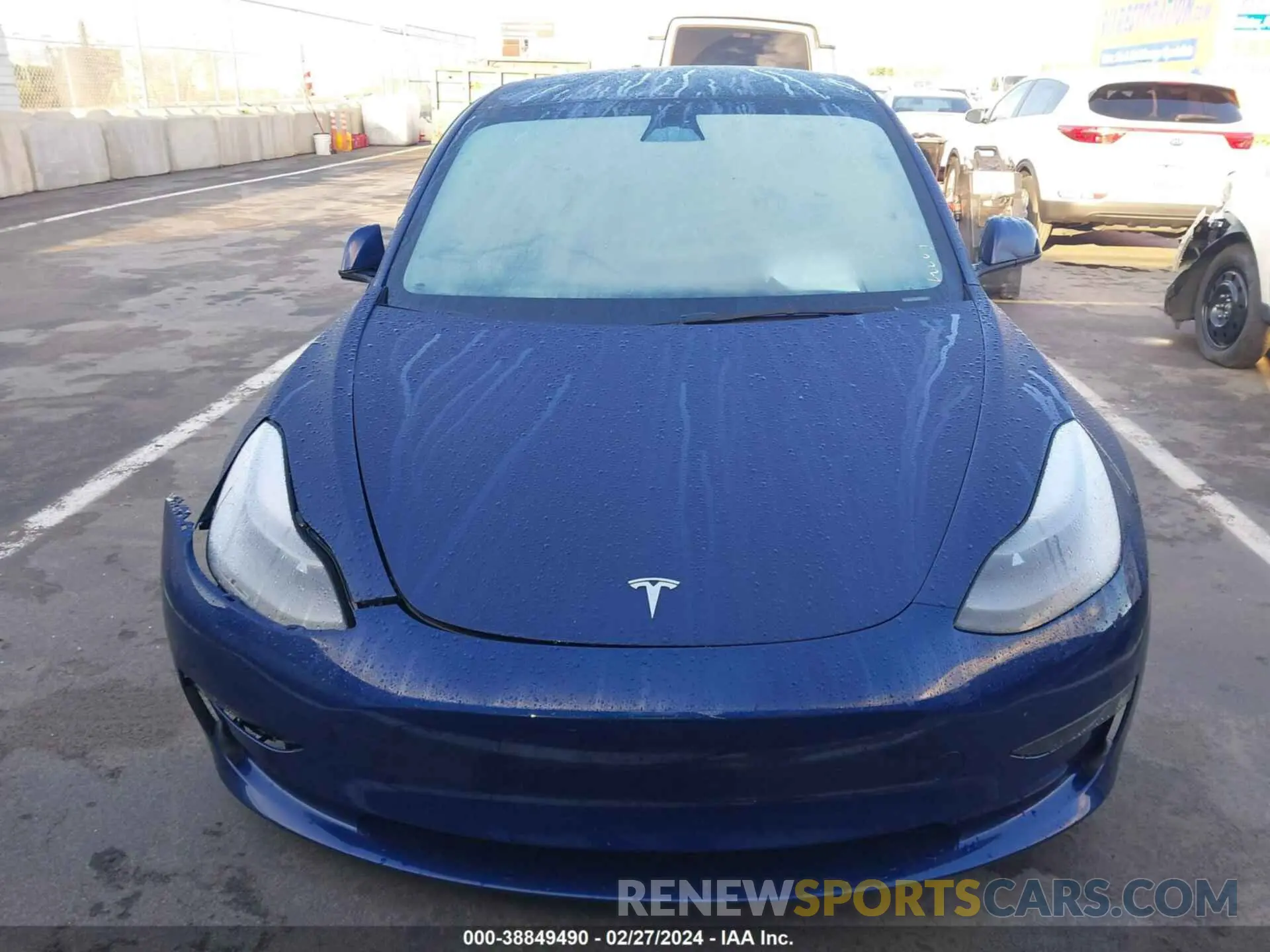 13 fotografías del automóvil dañado 5YJ3E1EA6PF557271 TESLA MODEL 3 2023