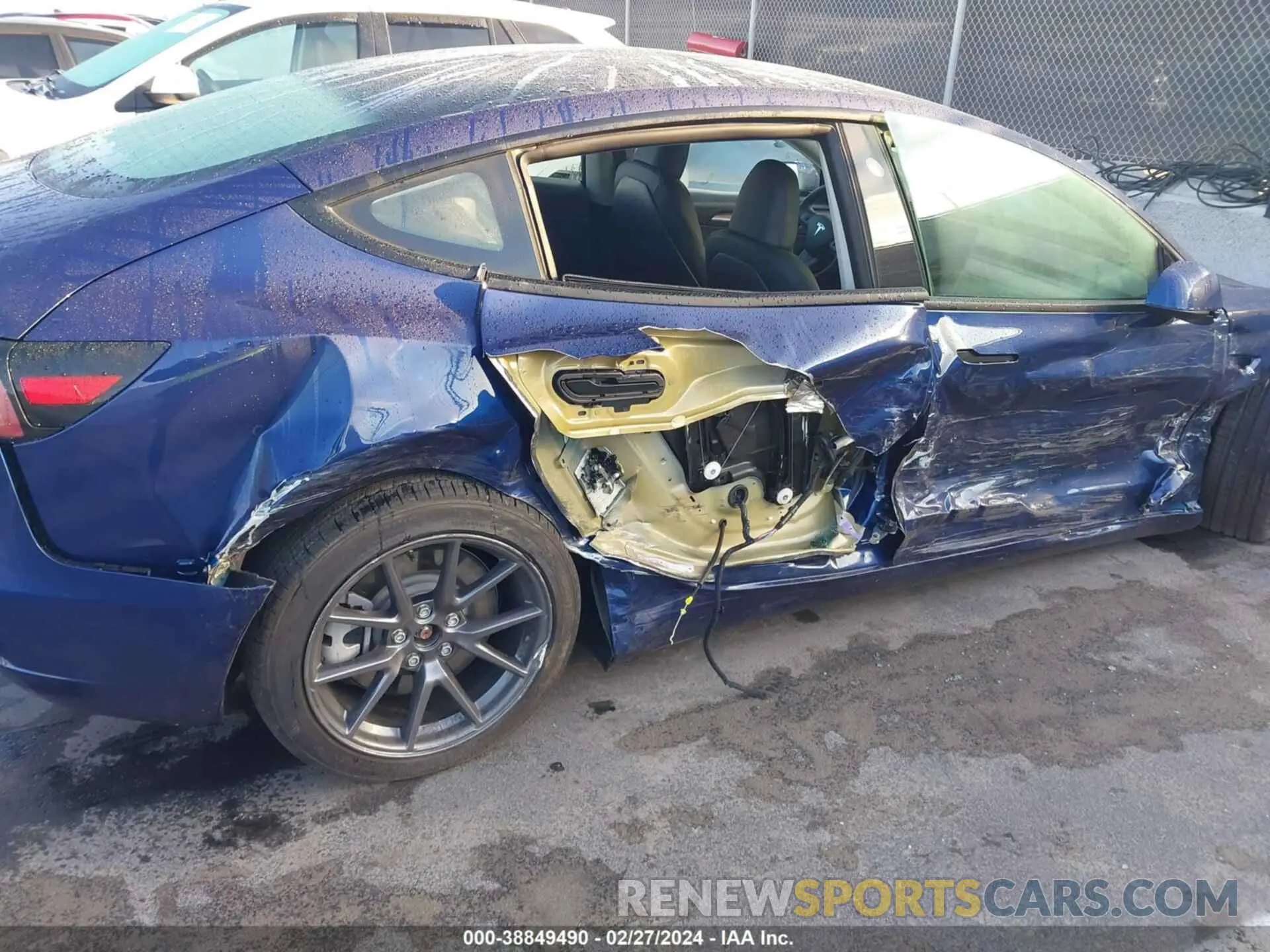 6 fotografías del automóvil dañado 5YJ3E1EA6PF557271 TESLA MODEL 3 2023