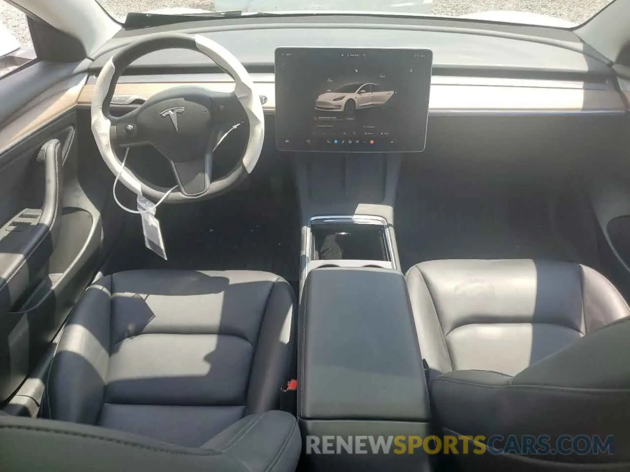 8 fotografías del automóvil dañado 5YJ3E1EA6PF558369 TESLA MODEL 3 2023