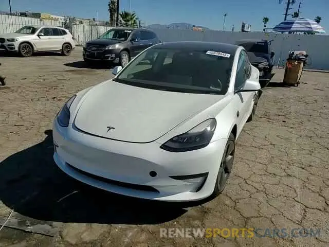 11 fotografías del automóvil dañado 5YJ3E1EA6PF558453 TESLA MODEL 3 2023