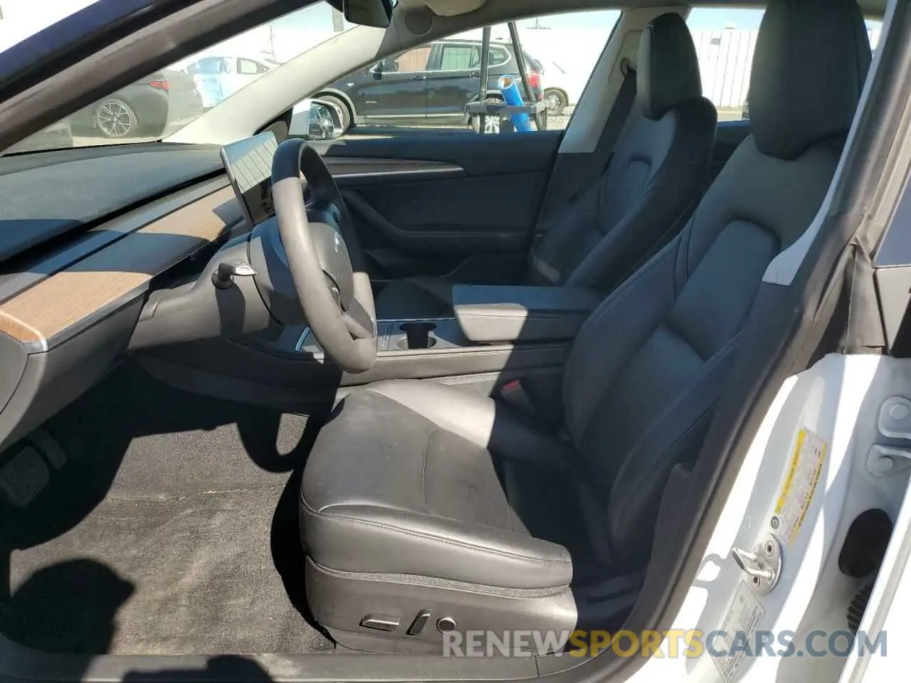 7 fotografías del automóvil dañado 5YJ3E1EA6PF558453 TESLA MODEL 3 2023