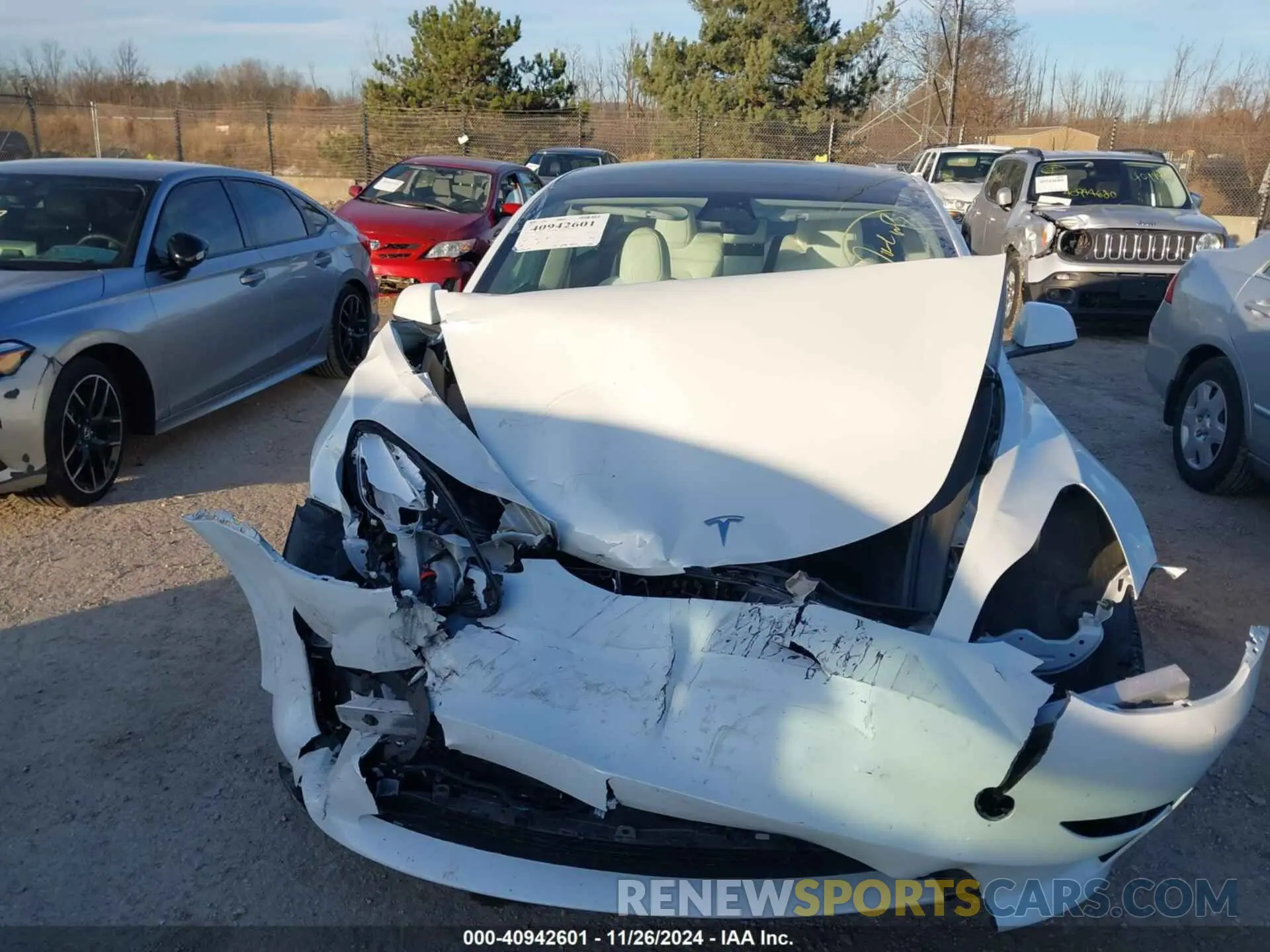 11 fotografías del automóvil dañado 5YJ3E1EA6PF559537 TESLA MODEL 3 2023