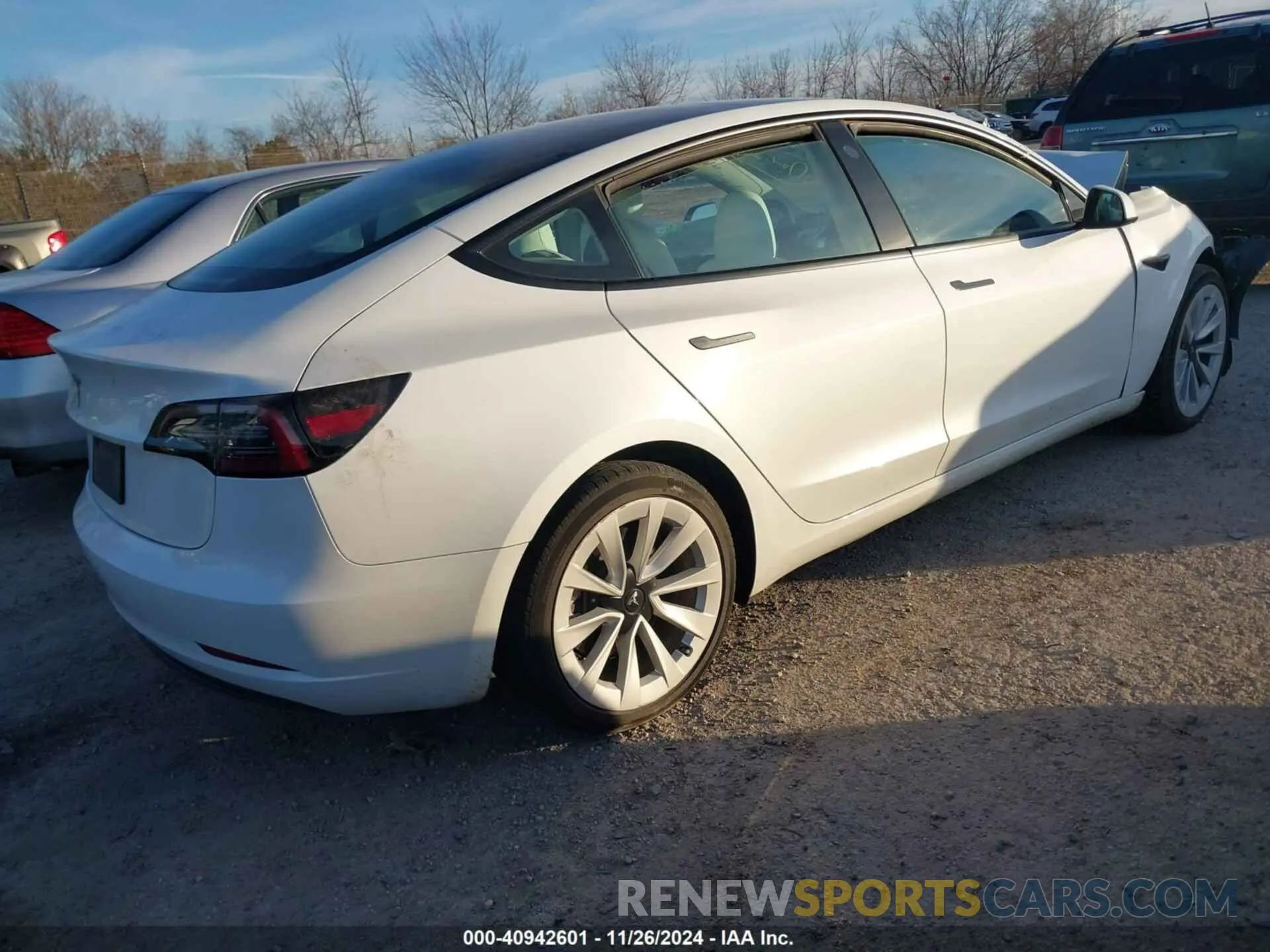 4 fotografías del automóvil dañado 5YJ3E1EA6PF559537 TESLA MODEL 3 2023