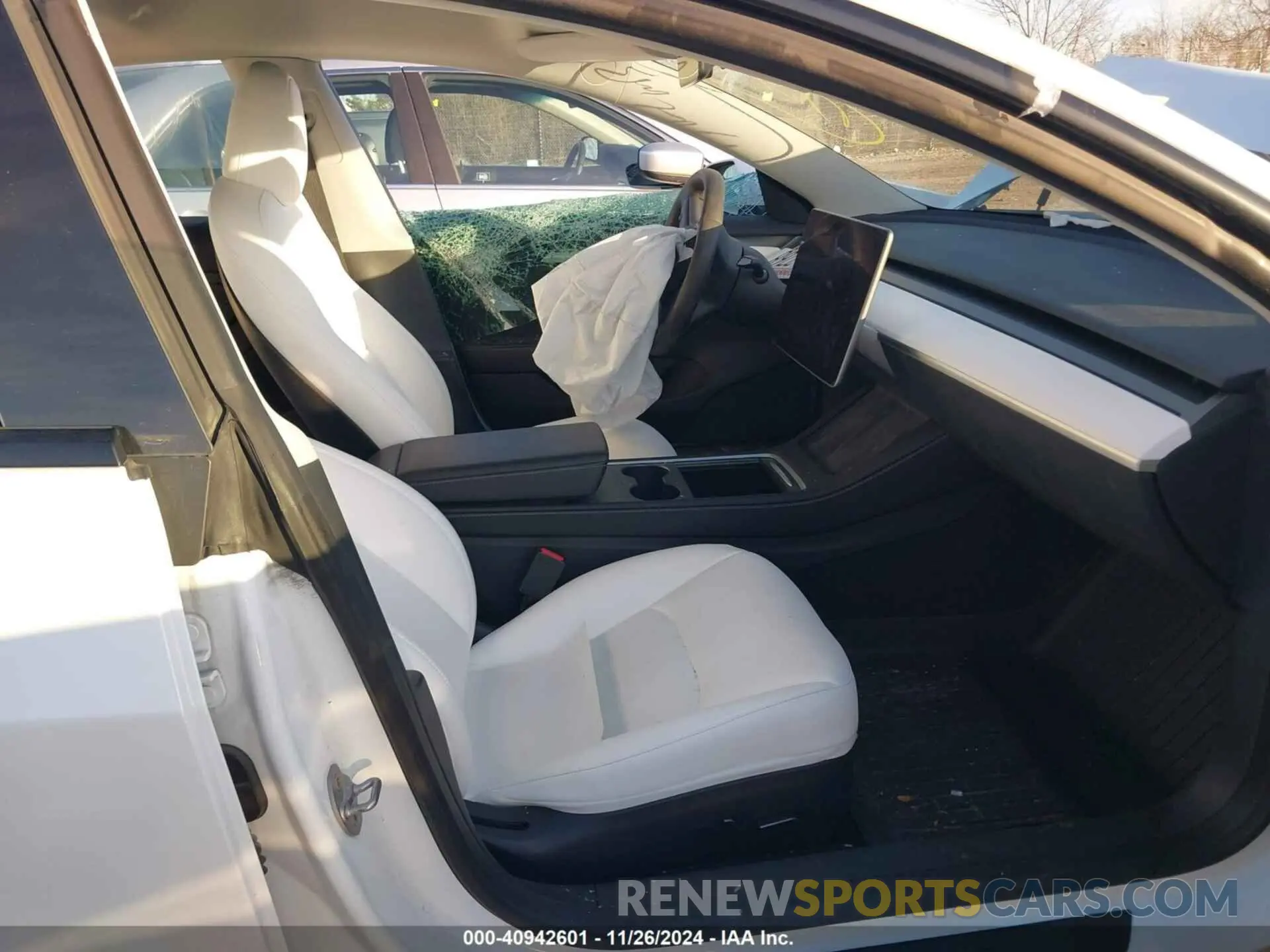 5 fotografías del automóvil dañado 5YJ3E1EA6PF559537 TESLA MODEL 3 2023