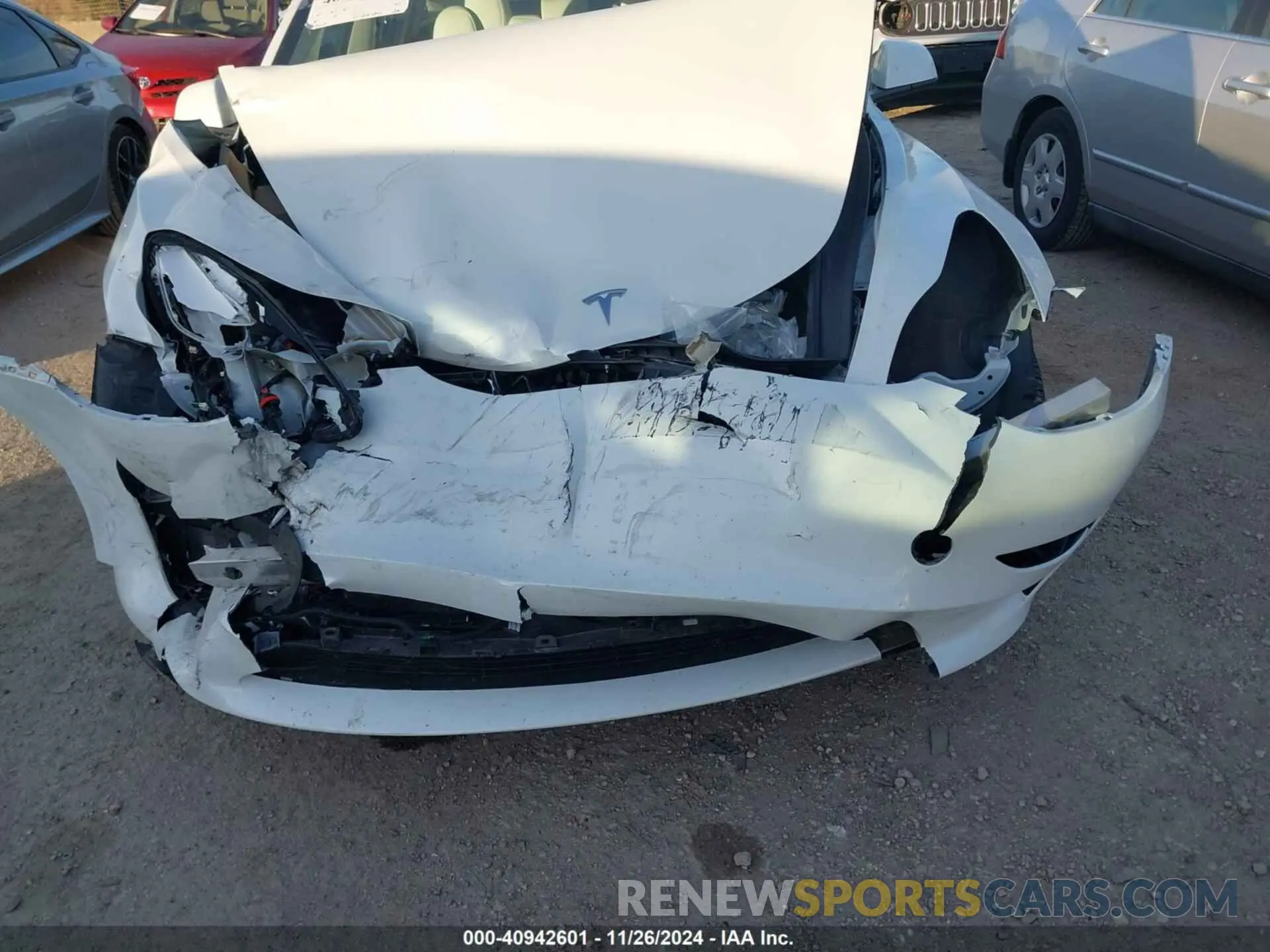 6 fotografías del automóvil dañado 5YJ3E1EA6PF559537 TESLA MODEL 3 2023