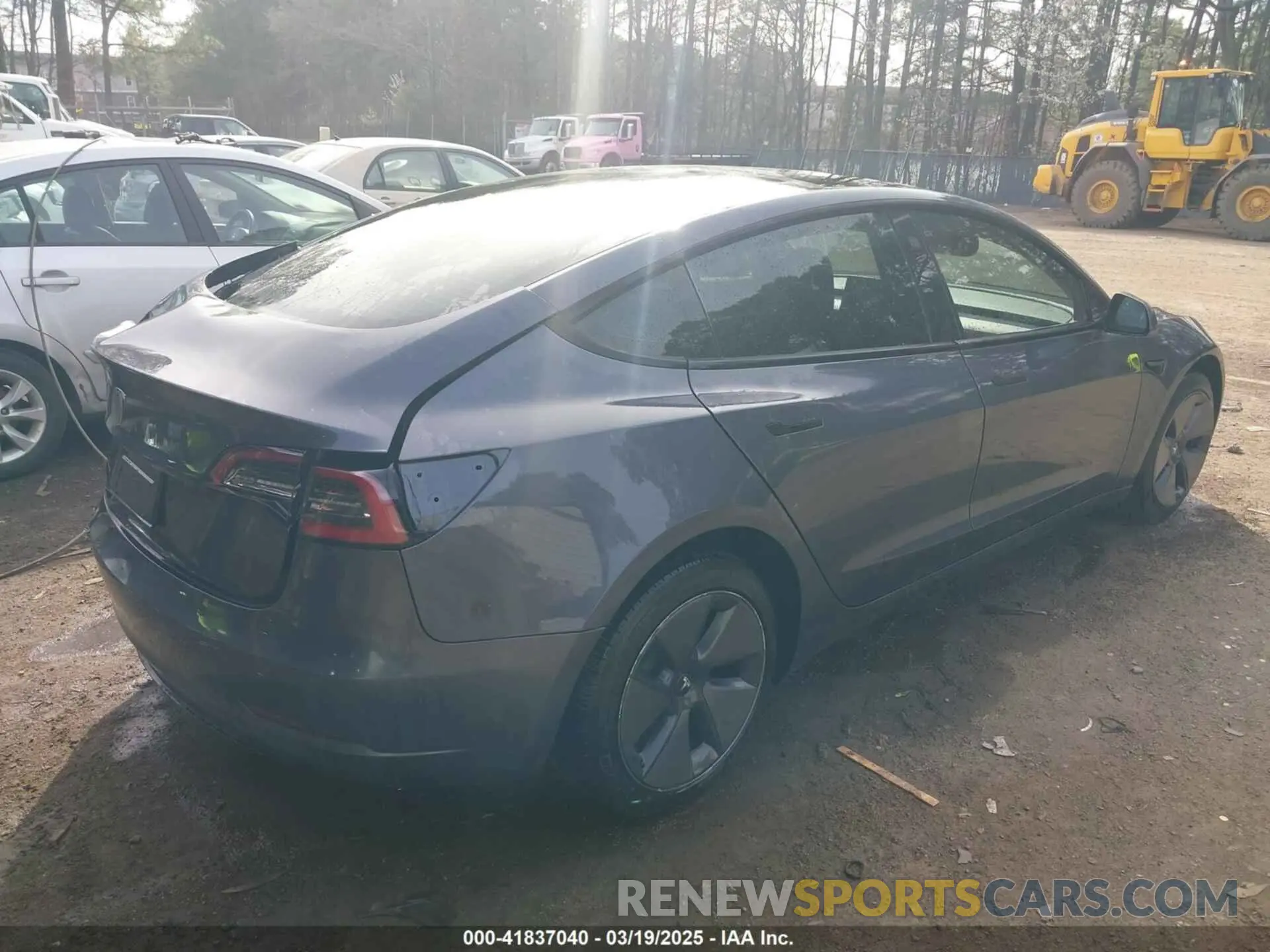 4 fotografías del automóvil dañado 5YJ3E1EA6PF567170 TESLA MODEL 3 2023