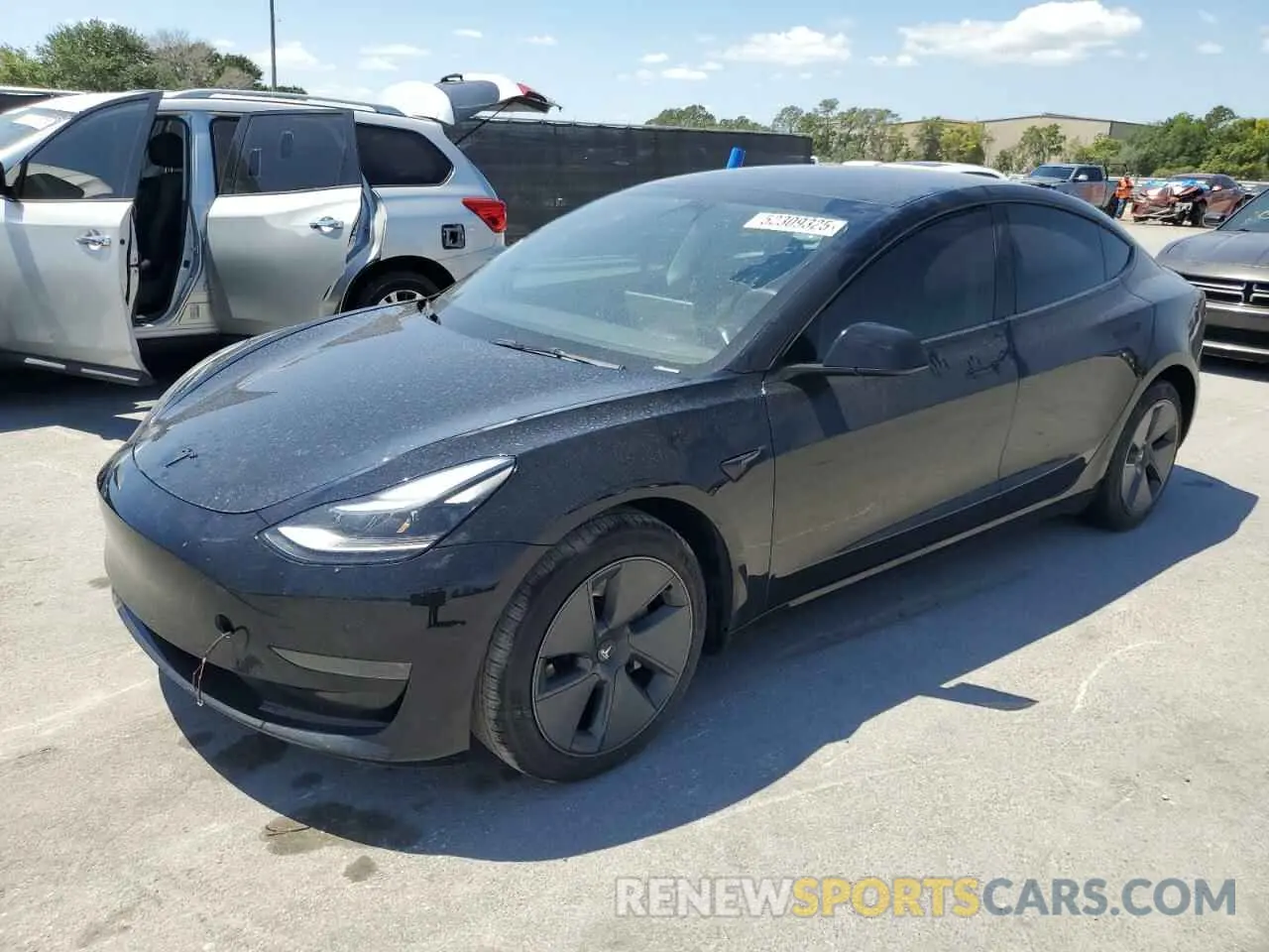 1 fotografías del automóvil dañado 5YJ3E1EA6PF569999 TESLA MODEL 3 2023