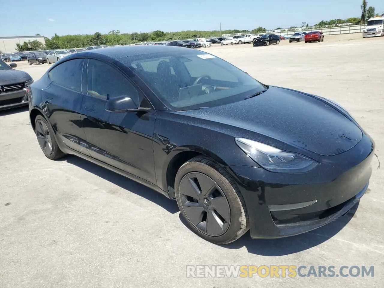 4 fotografías del automóvil dañado 5YJ3E1EA6PF569999 TESLA MODEL 3 2023